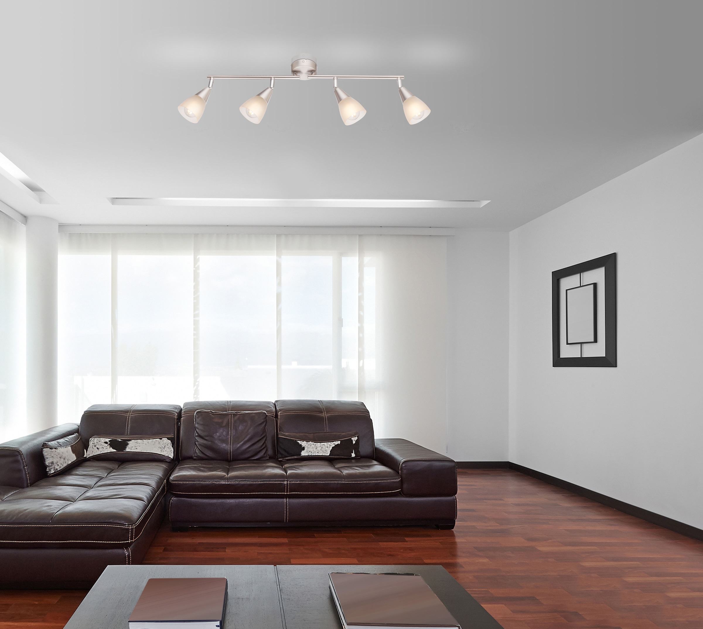 GLOBO LIGHTING Deckenstrahler »TADEUS I«, Leuchtmittel E14 | ohne Leuchtmittel, Deckenspot/Flur/Wohnzimmer/Schlafzimmer
