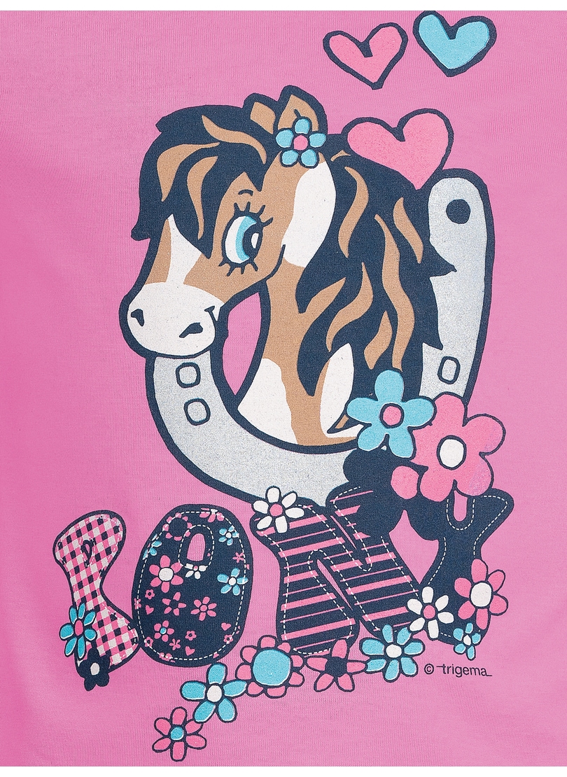 Trigema Longsleeve »TRIGEMA Langarmshirt mit süßem Pony-Print«