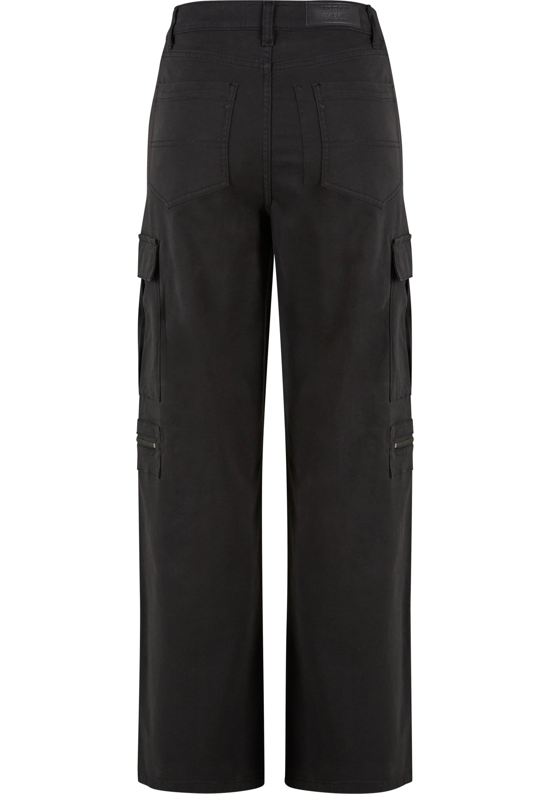 URBAN CLASSICS Stoffhose »Urban Classics Ladies Loose Utility Stretch Twill Pants«, (1 tlg.)