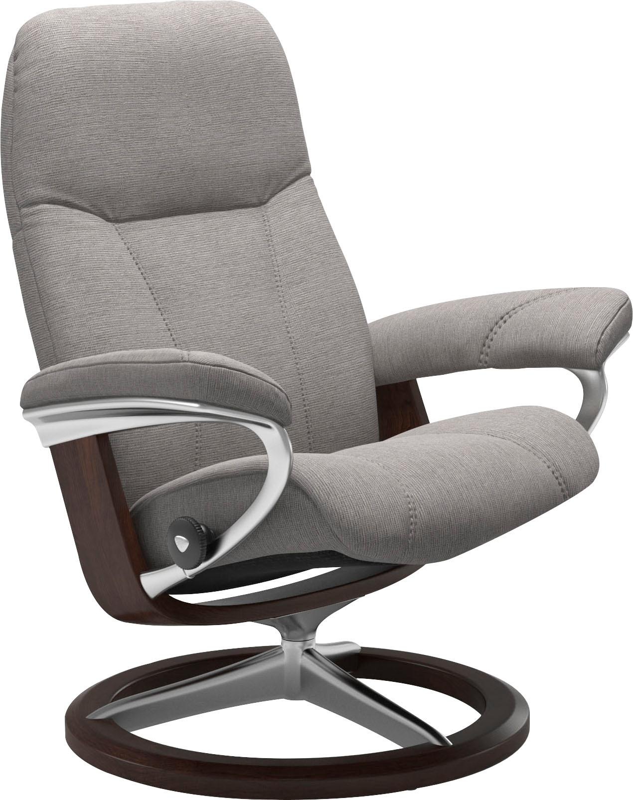 Stressless Relaxsessel "Consul", mit Signature Base, Größe M, Gestell Braun günstig online kaufen