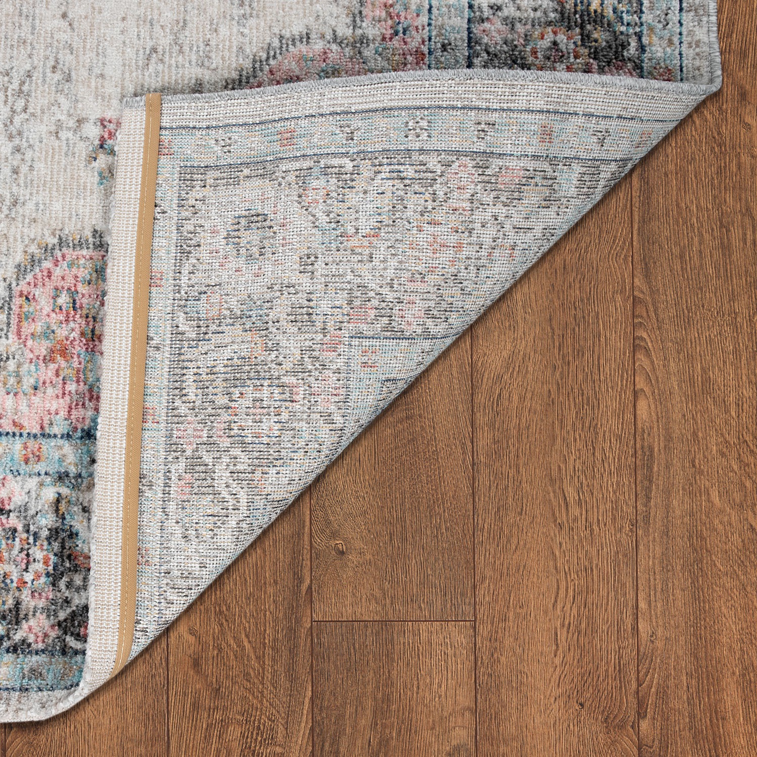 Teppich PACO HOME "Torres 275", beige (cream), H:8mm Ø:160cm, Polypropylen, Teppiche, Teppich, Kurzflor, Orient-Optik, Vintage Design, In- und Outdoor geeignet 3
