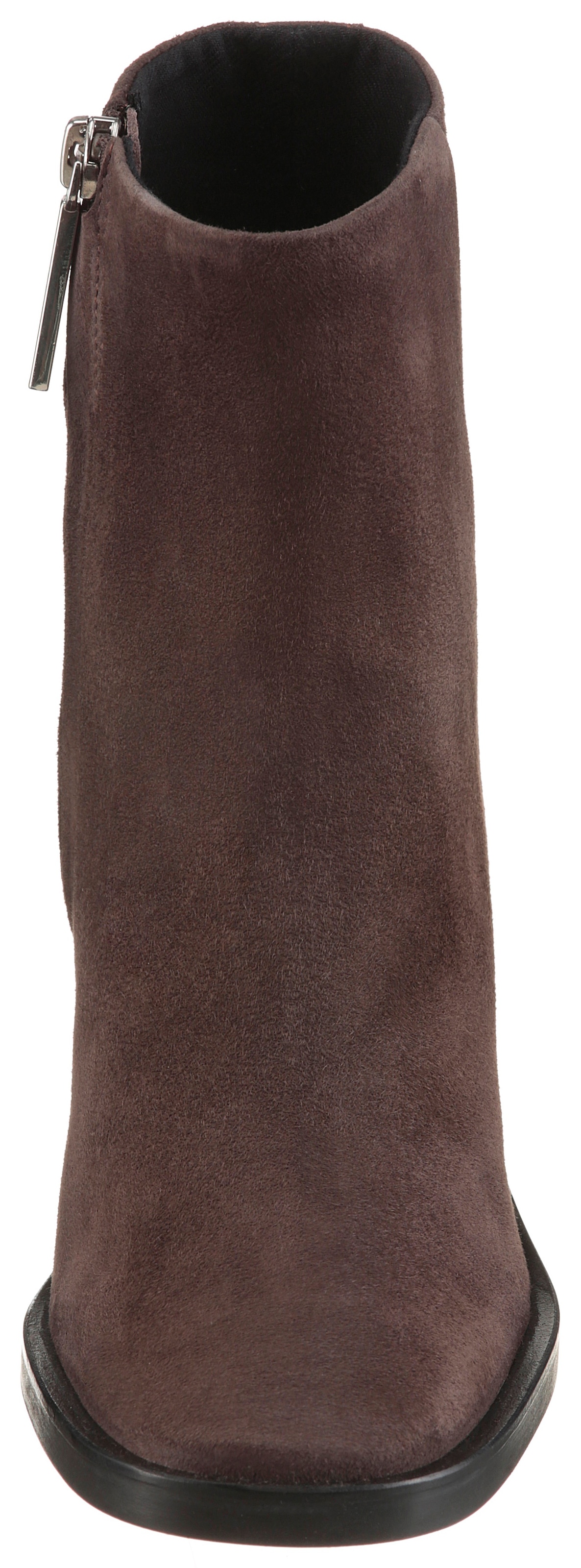 Calvin Klein Stiefelette »BLOCK HEEL ZIP BOOT SUE«  Klassik-Boots, Blockabsatz, mit seitlichem CK-Logo am Schaft