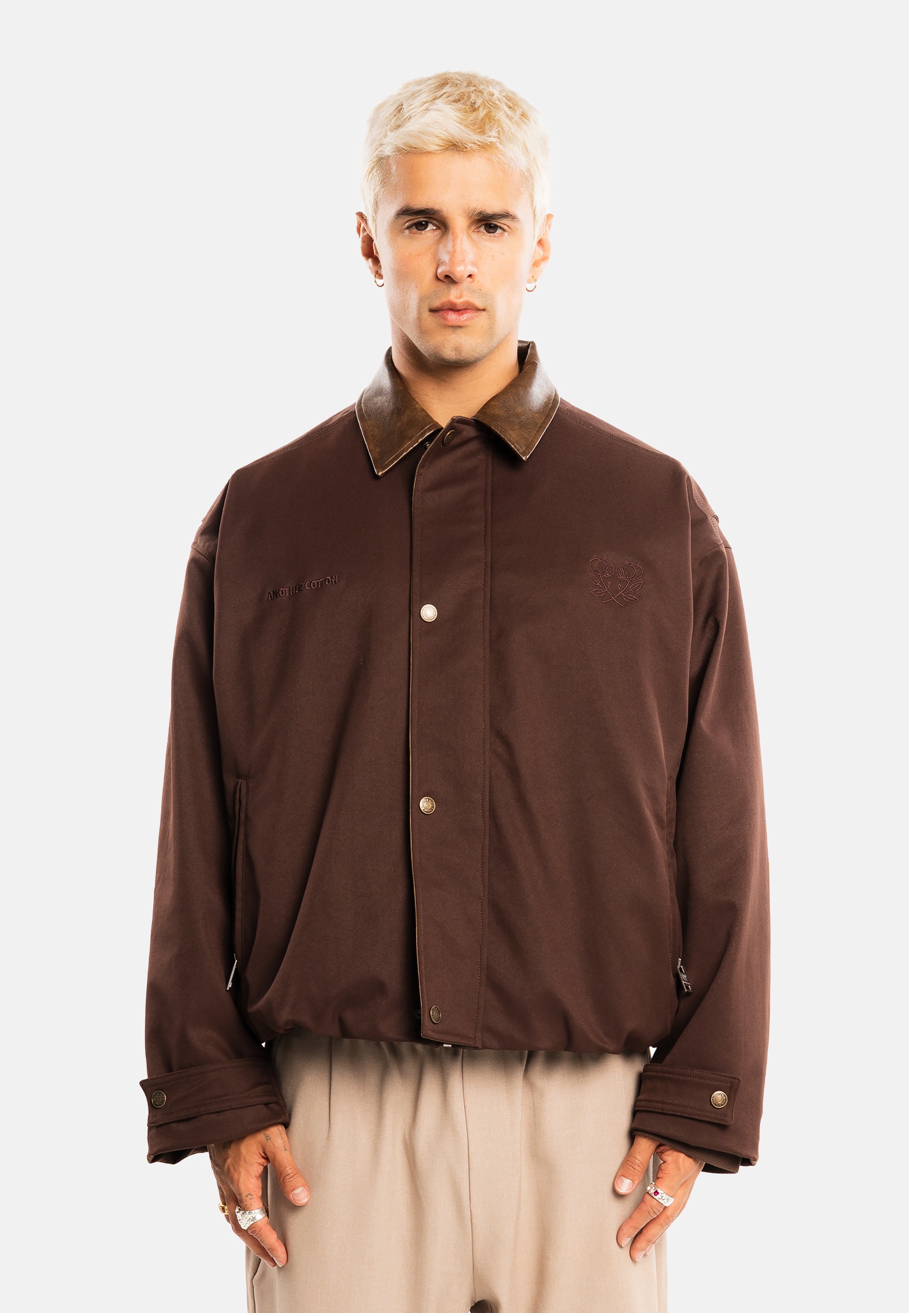 Another Cotton Lab Outdoorjacke »Another Cotton Lab Another Twill Jacket« 1 Stk. tlg. ohne Kapuze