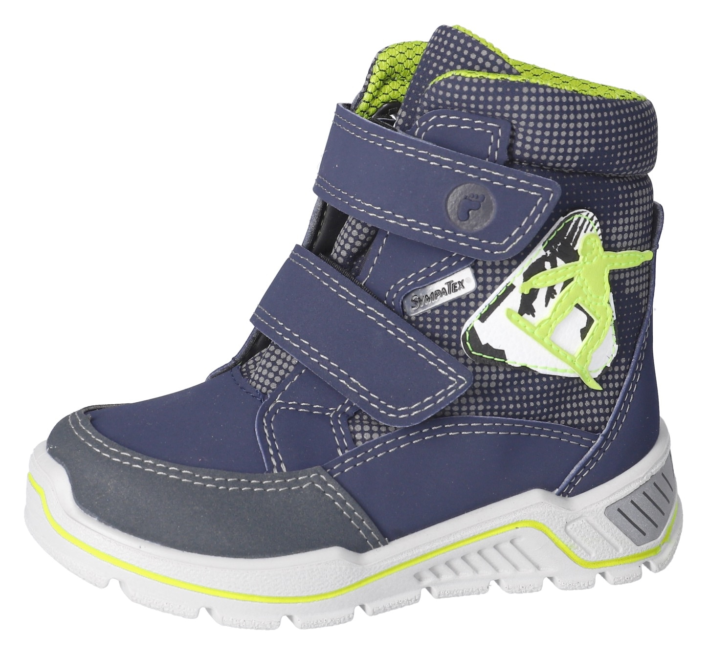 Klettstiefel »Flex WMS: normal«, Kindergartenschuh, Winterstiefel mit wasserdichter...