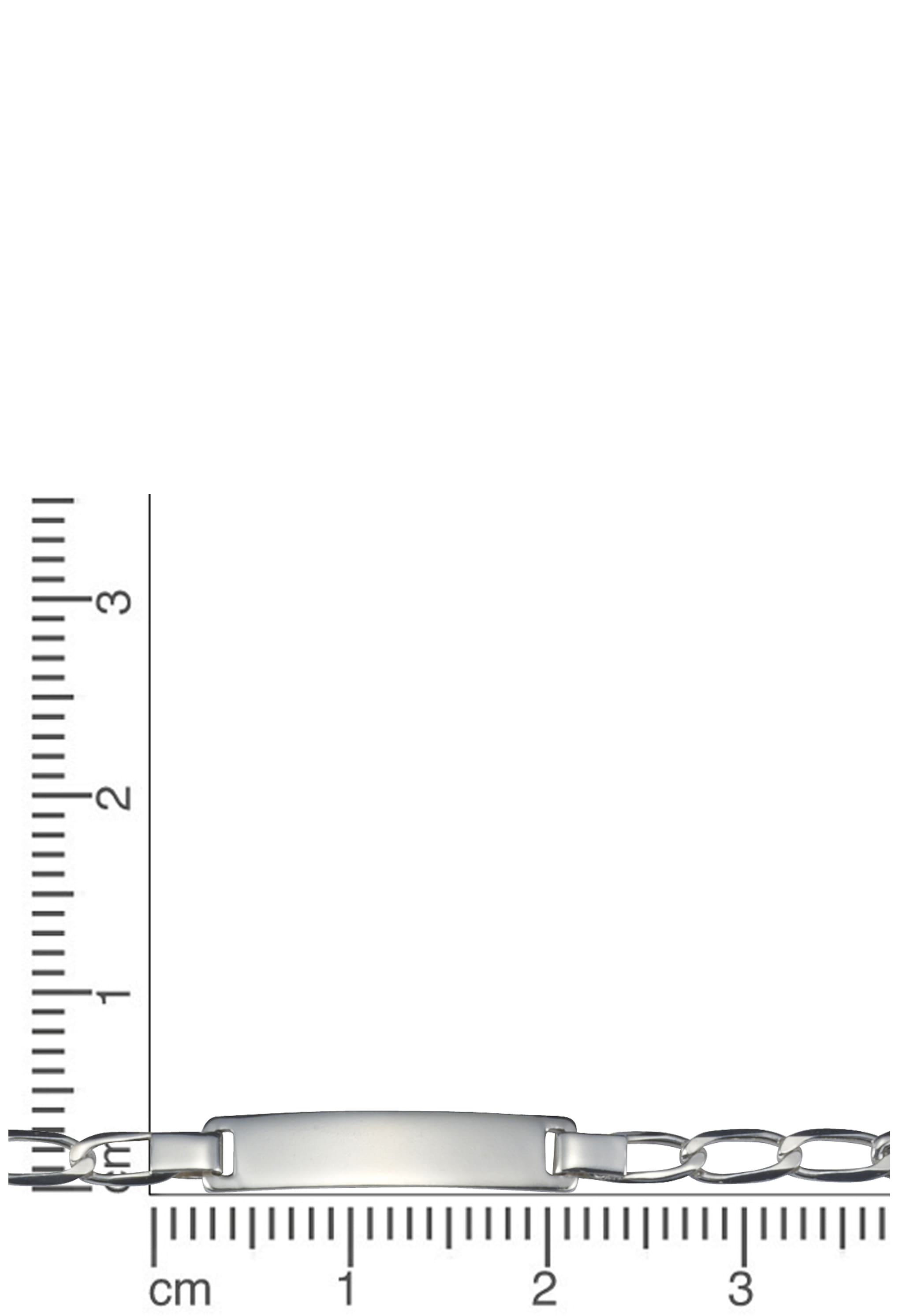 Firetti Armband »Schmuck Geschenk Silber 925 Armkette ID-Platte Panzerkette«