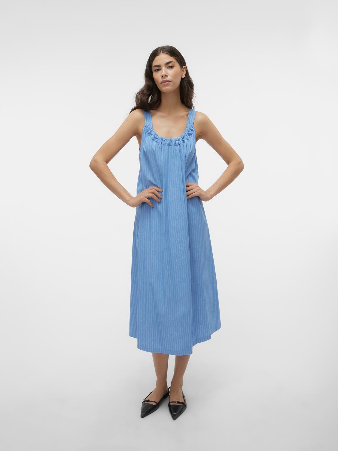 Vero Moda Midikleid »VMGILI DETAILED SINGLET Suk...