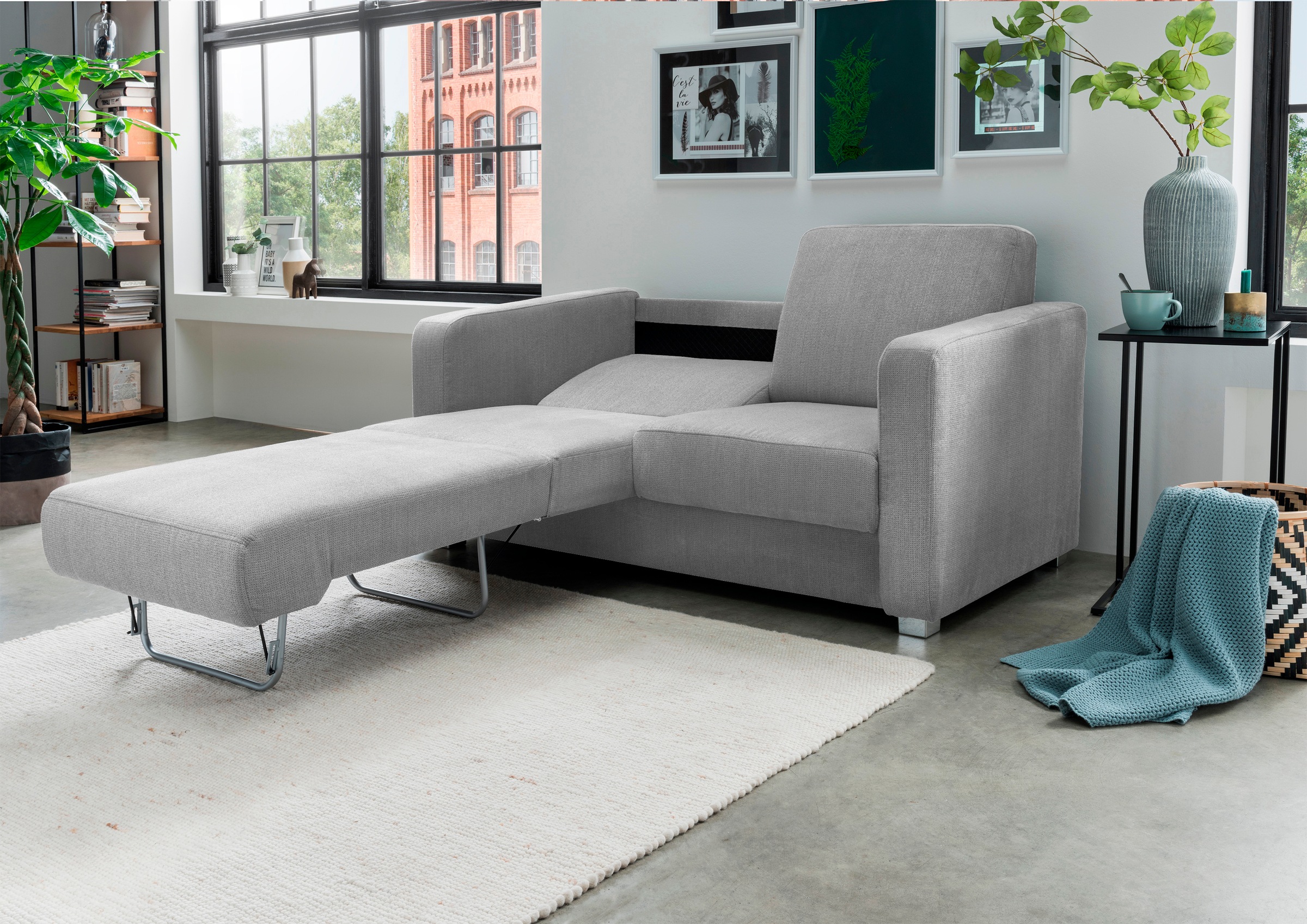 INOSIGN Schlafsofa "Mia Problemlöser Sofa, Einzelauszug, Bettsofa, zeitlos günstig online kaufen