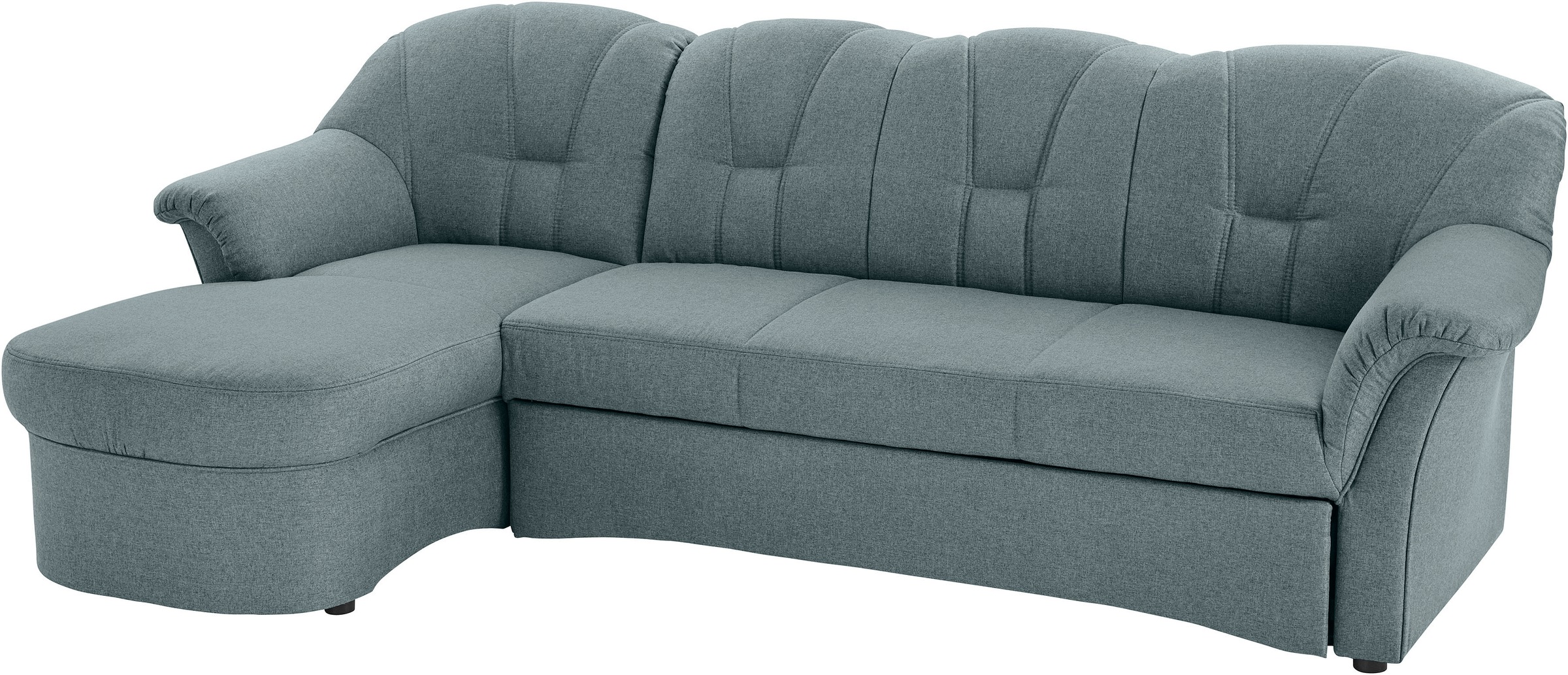 Thumbnail - DOMO collection Ecksofa "Papenburg, zeitlose Rückensteppung, elegante Formensprache, L-Form" in großer Farbvielfalt, wah...