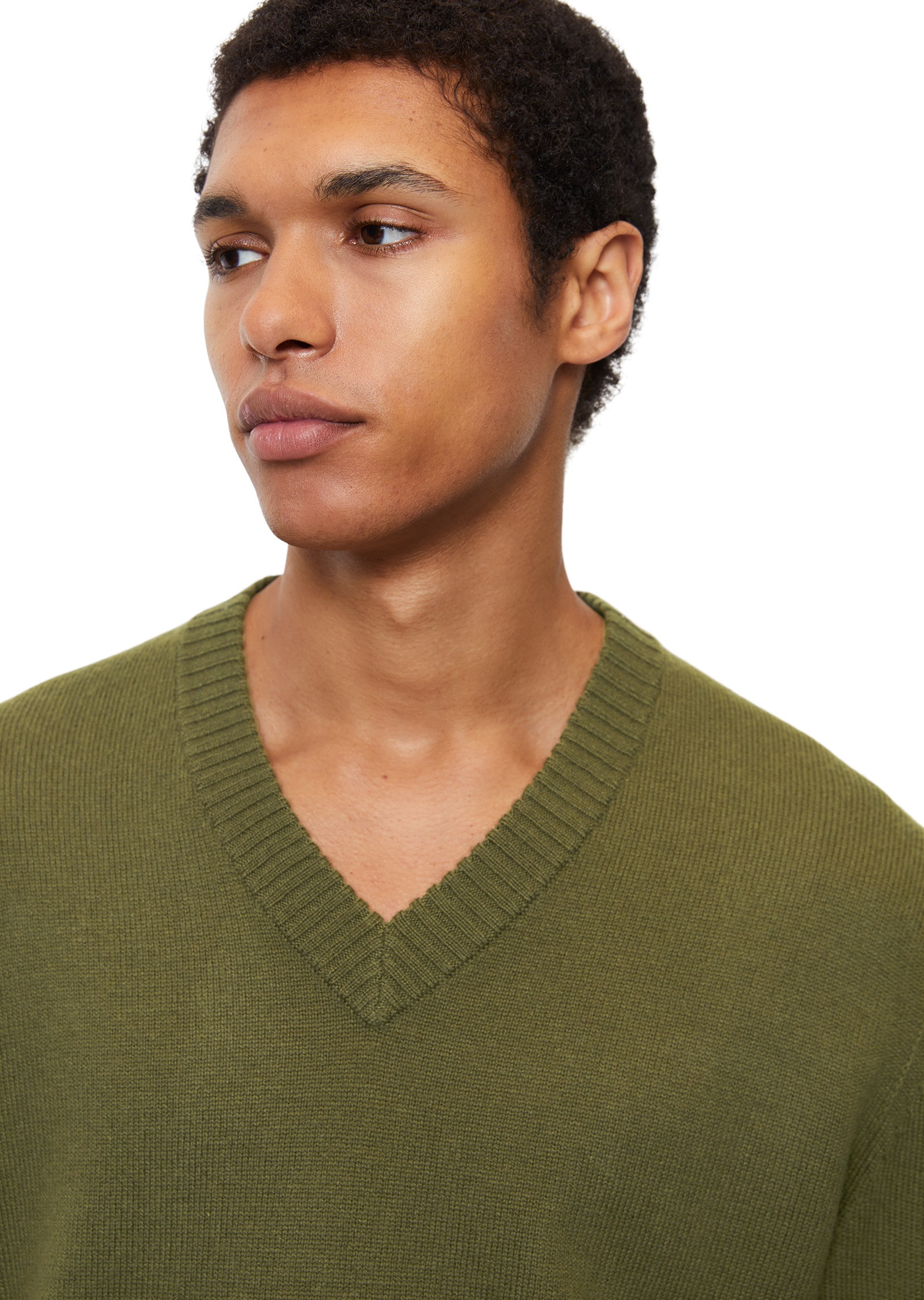 Marc O'Polo V-Ausschnitt-Pullover »aus softem Lambswool-Blend«