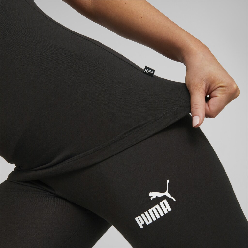 PUMA T-Shirt »Essentials Slim Logo T-Shirt Damen«