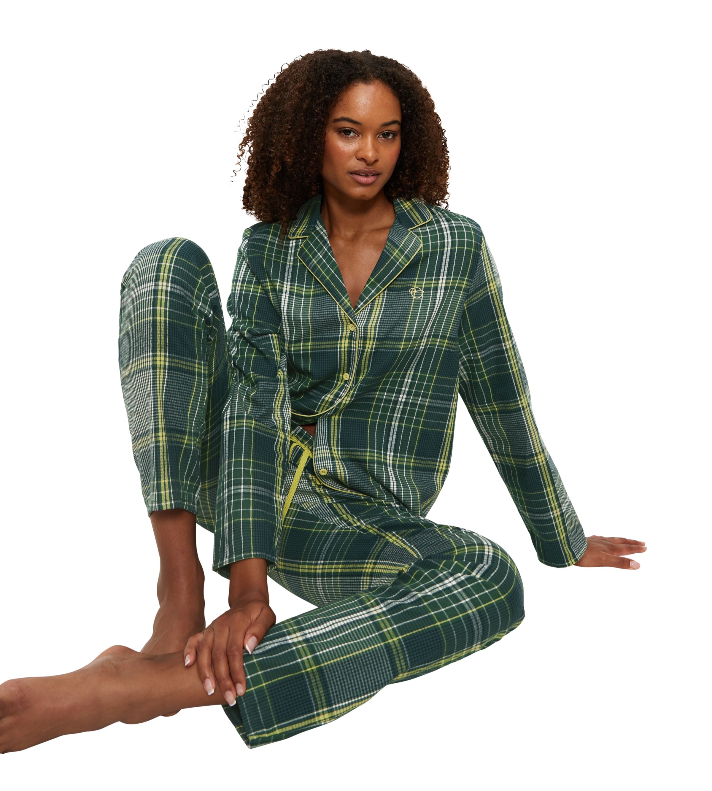 Triumph Pyjama »Boyfriend PW X Checks«, (Set, 2 tlg.), bequem und stilvoll