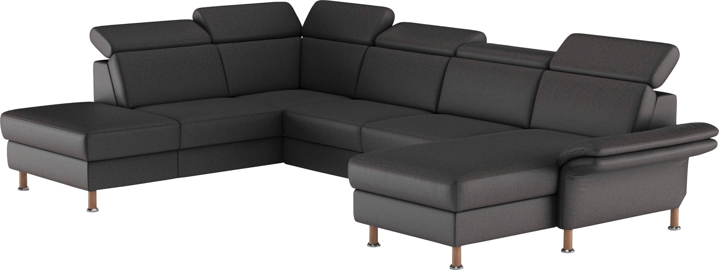 Home affaire Wohnlandschaft "Calypso U-Form" wahlweise mit motorischer Rela günstig online kaufen