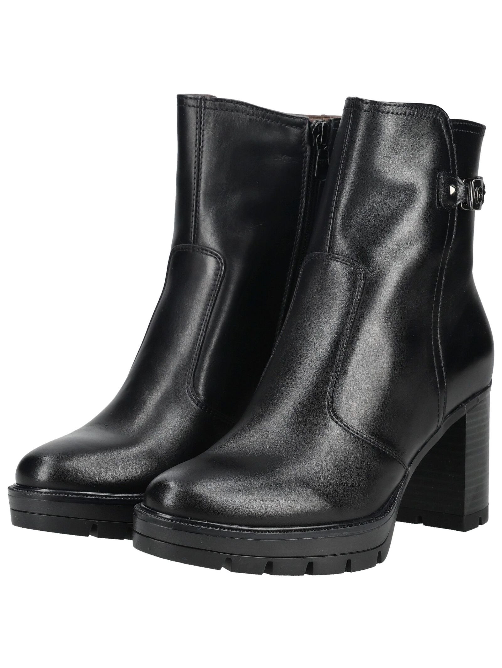 Nero Giardini High-Heel-Stiefelette »Nero Giardini Stiefelette Leder«