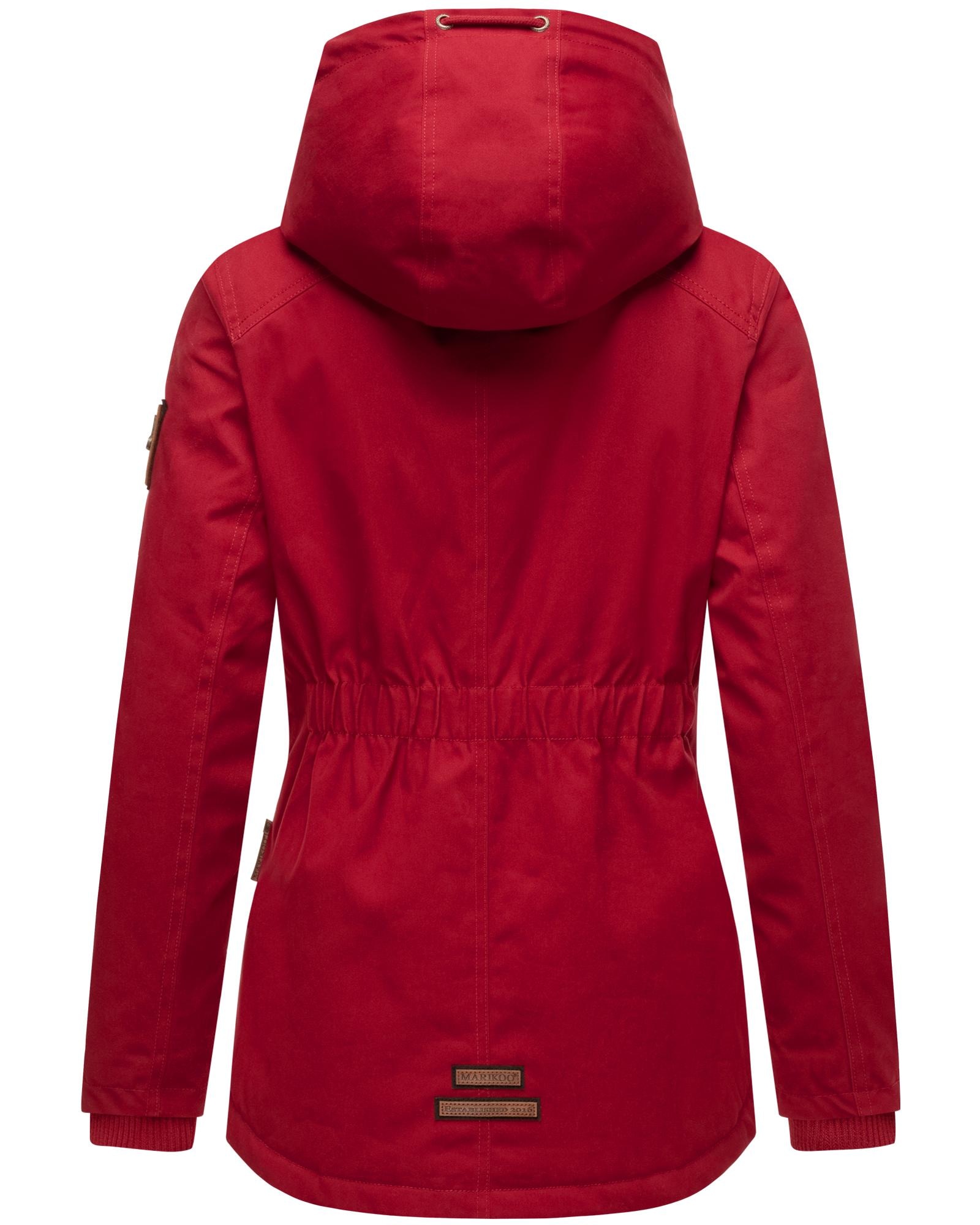 Marikoo Winterjacke »Bikoo«, mit Kapuze, sportliche Damen Outdoor Baumwolljacke mit Kapuze