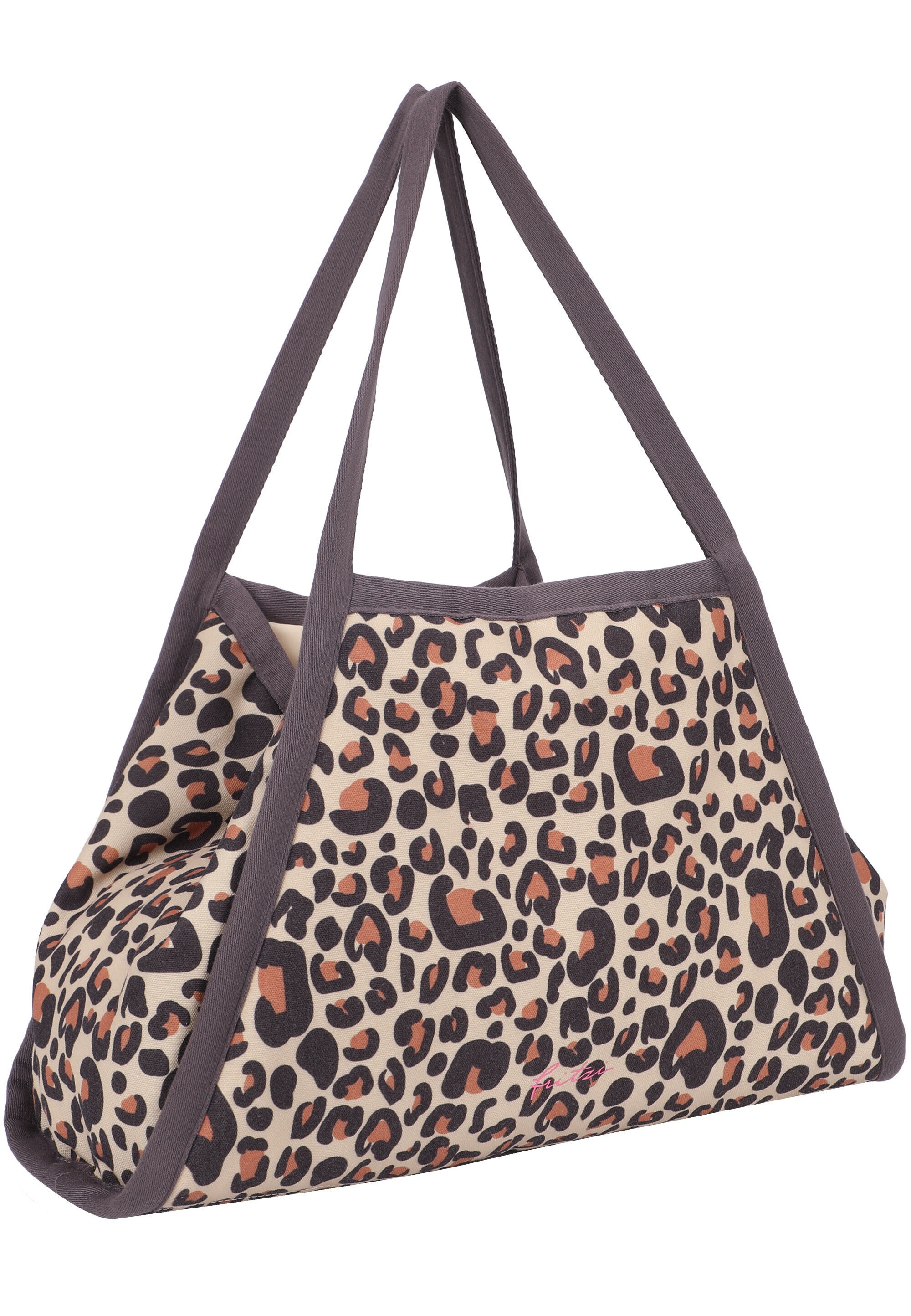 Fritzi aus Preußen Shopper »Ini Shopper Limited Leo Camel« mit Leo-Print