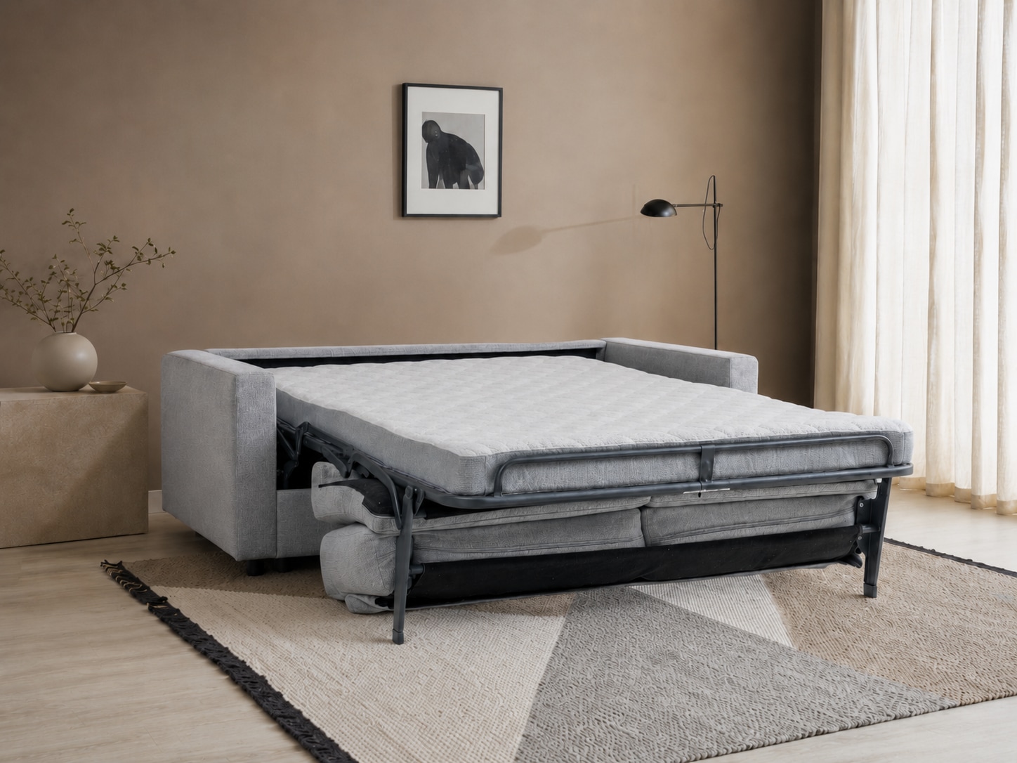 OTTO home Schlafsofa »Jorren, Schlaf-Couch, Liegefl. 140 oder 160x200 cm« Bettfunktion, mit Bonel- oder Taschenfederkern, FSC®-zertifiziert