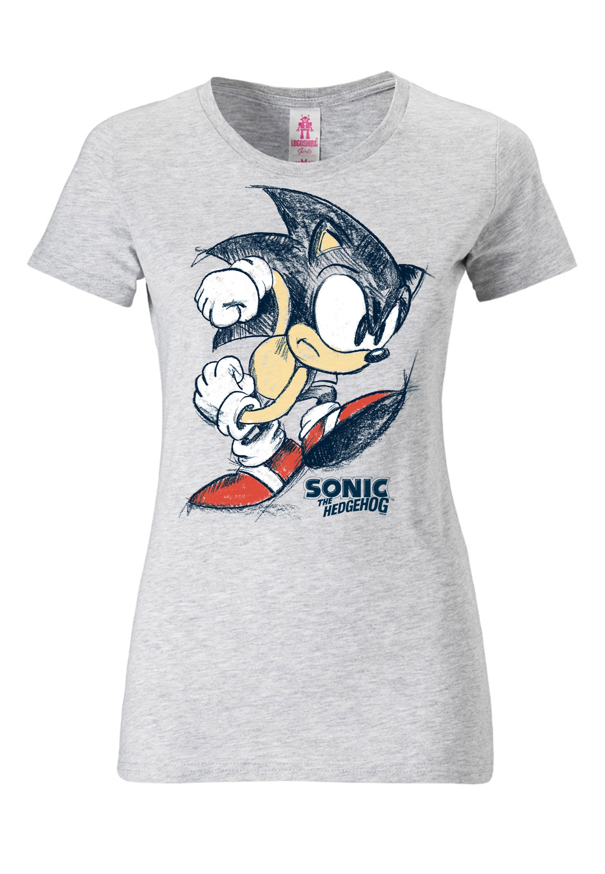LOGOSHIRT T-Shirt, mit Sonic the Hedgehog Print