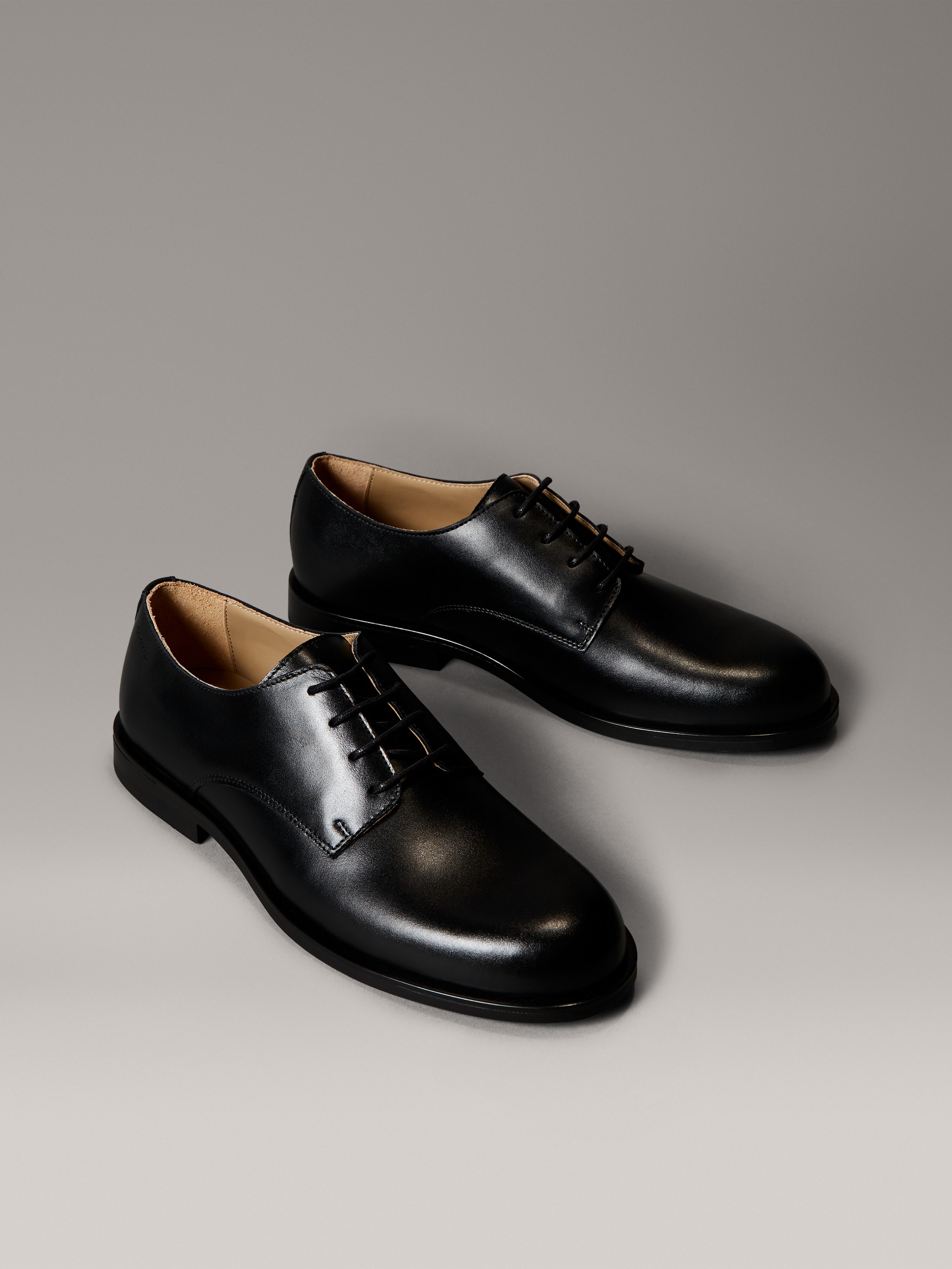 Calvin Klein Schnürschuh "ESS RUBBER DERBY LTH", Anzugschuh, Business-Schnü günstig online kaufen