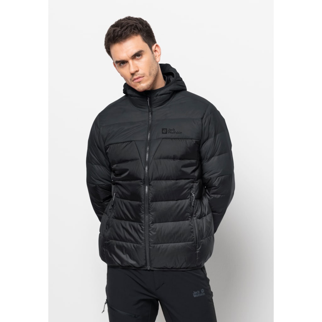 Jack Wolfskin Daunenjacke »DNA TUNDRA DOWN HOODY M«, mit Kapuze