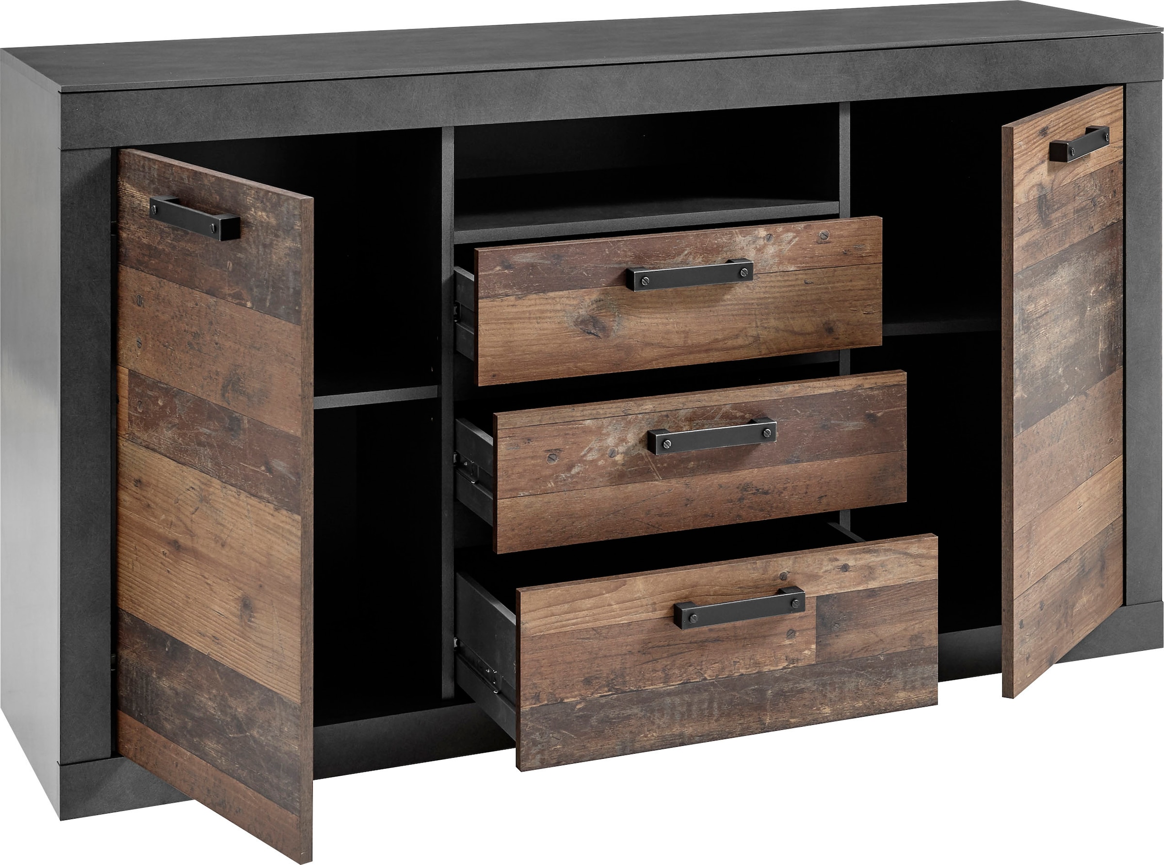 Home affaire Sideboard »BROOKLYN«, Breite ca. 153 cm