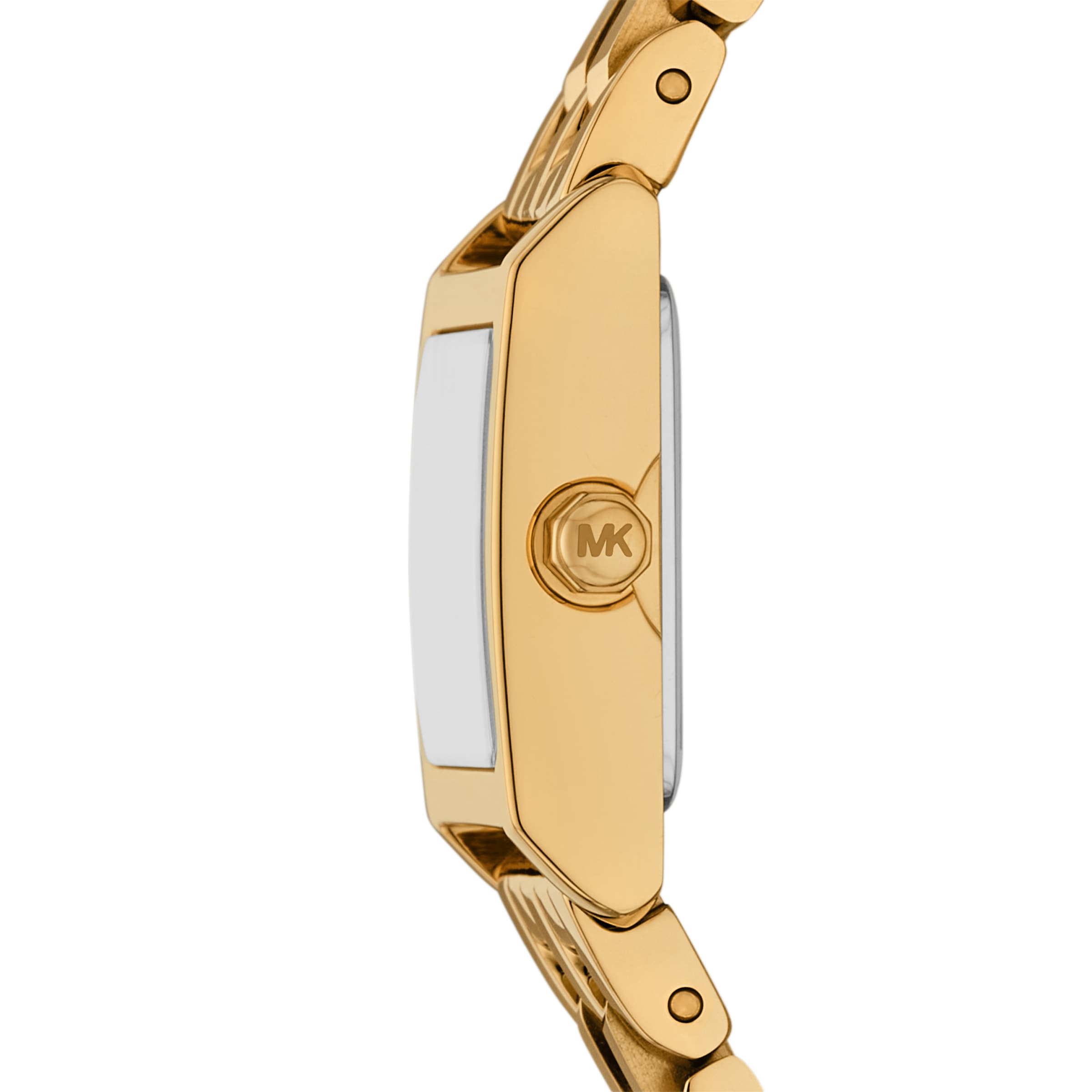 MICHAEL KORS Quarzuhr »GEORGIE«, Armbanduhr, Damenuhr, Edelstahlarmband, analog