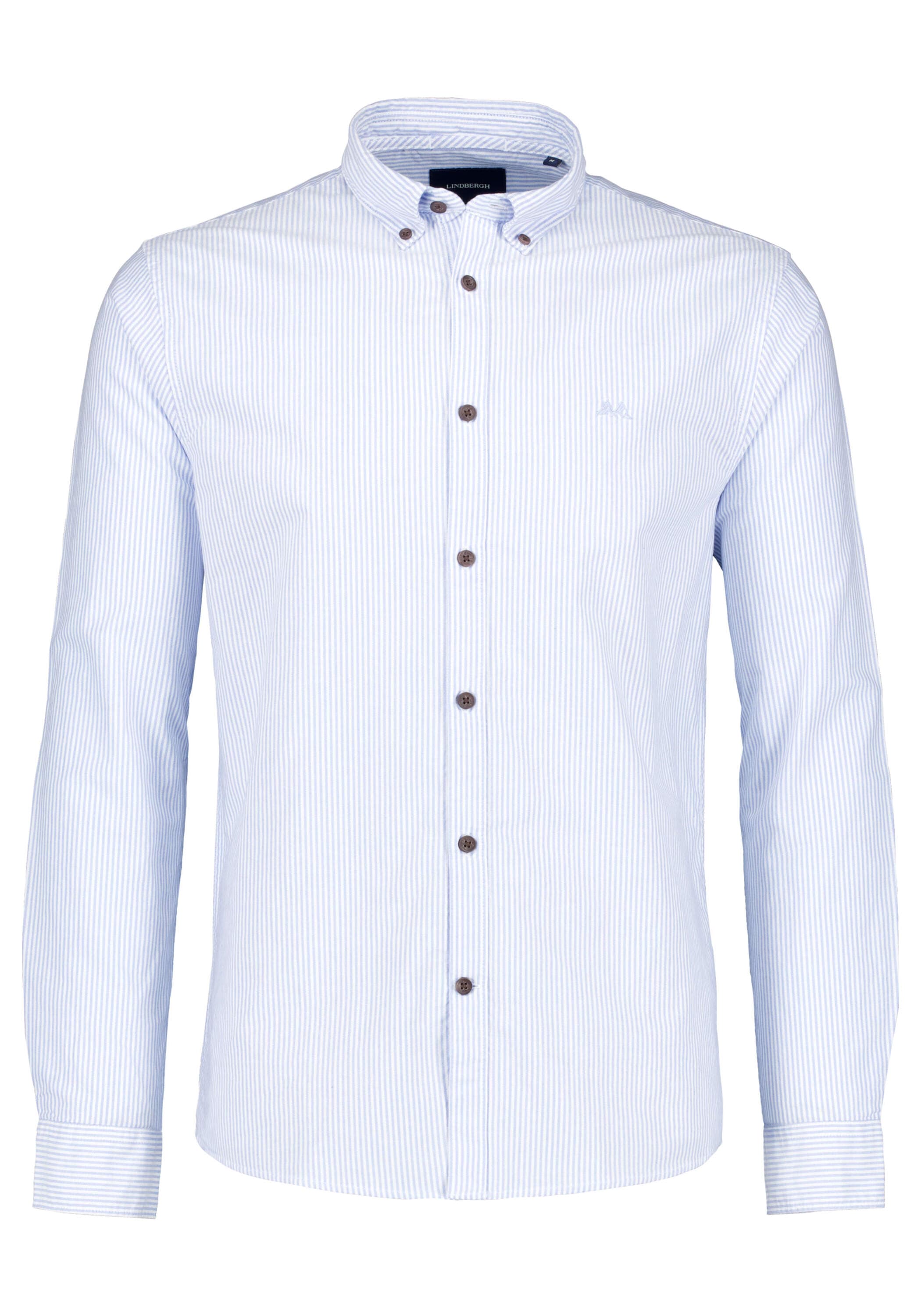LINDBERGH Businesshemd »Business-Casual-Hemd (Langarm) Relaxed Fit«