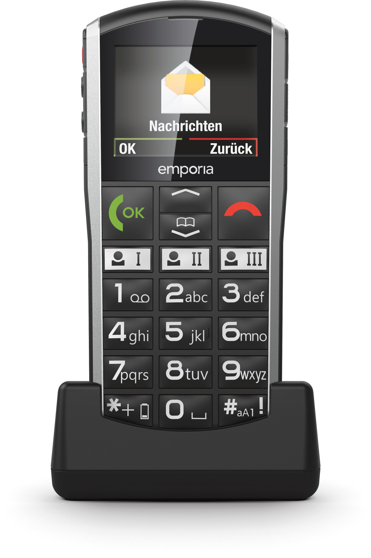 Emporia Handy »SIMPLICITY«, Schwarz