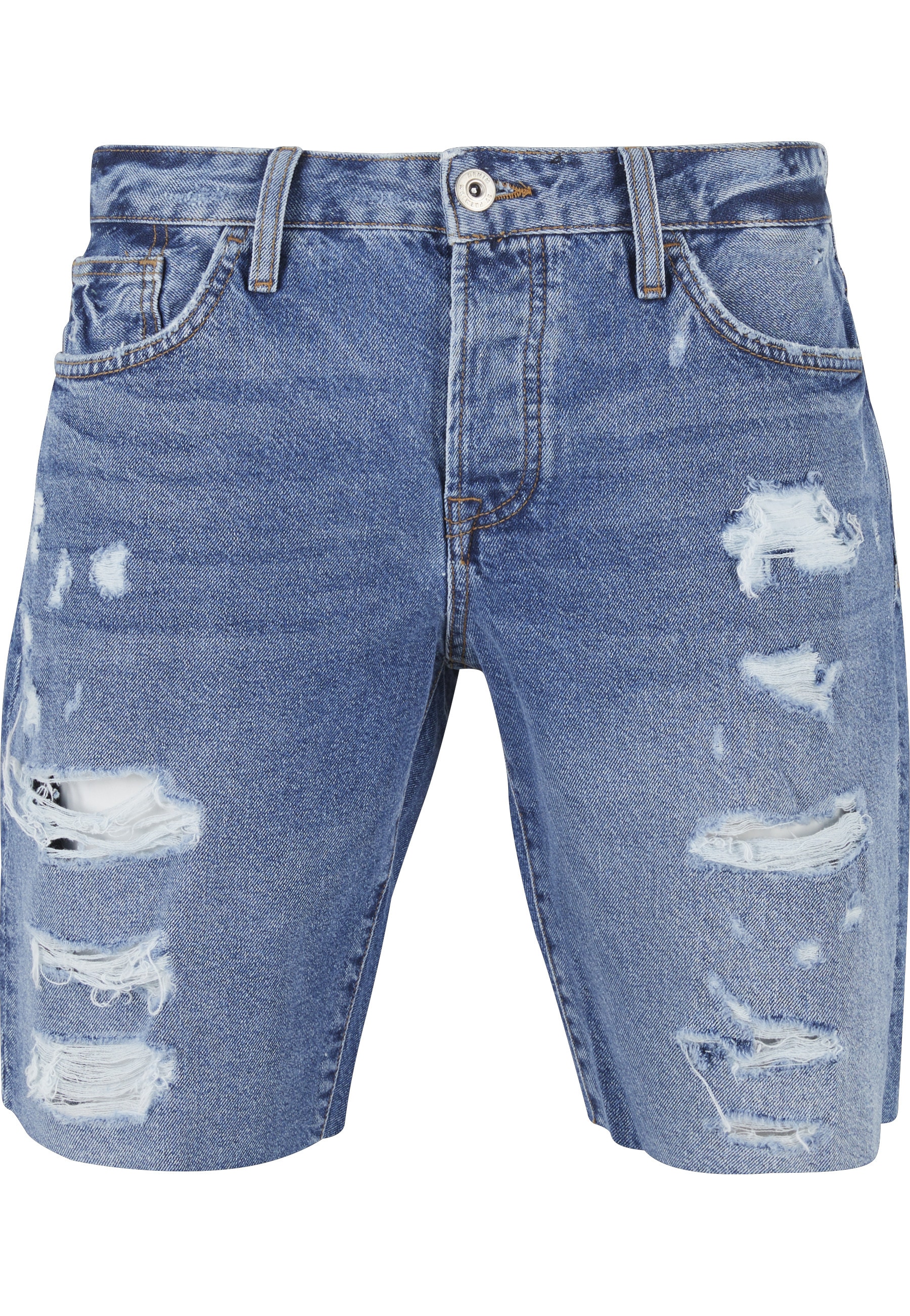 2Y Premium Stoffhose "2Y Premium Herren 2Y Destroyed Denim Shorts" günstig online kaufen