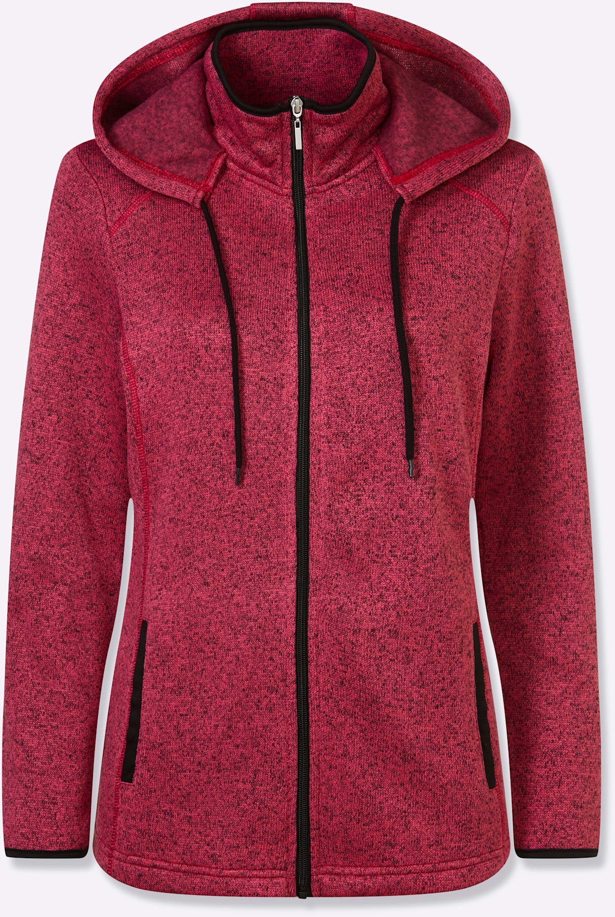 Classic Basics Langjacke mit Kapuze