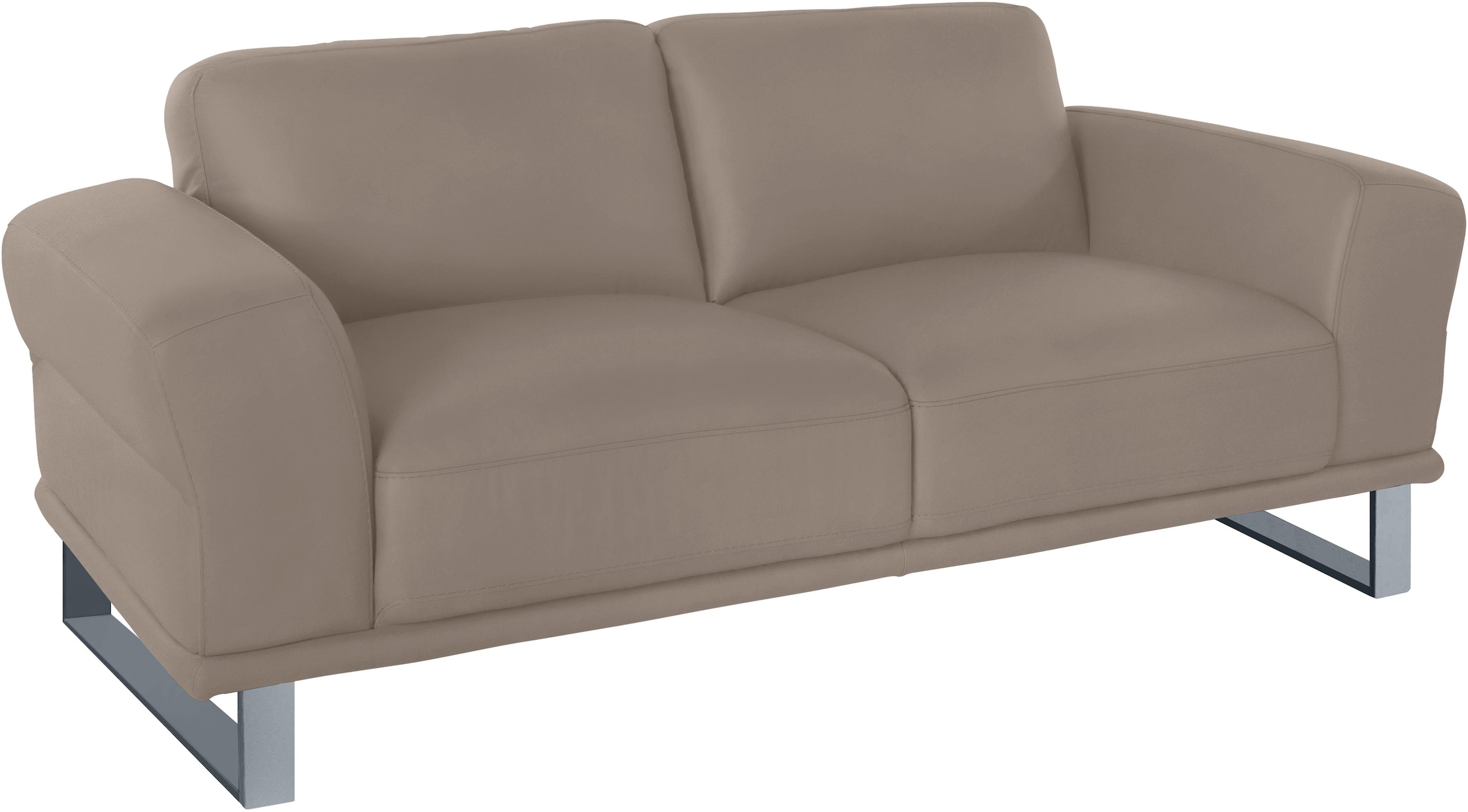 W.SCHILLIG 2-Sitzer »montanaa«, mit Metallkufen in Silber matt, Breite 192 cm