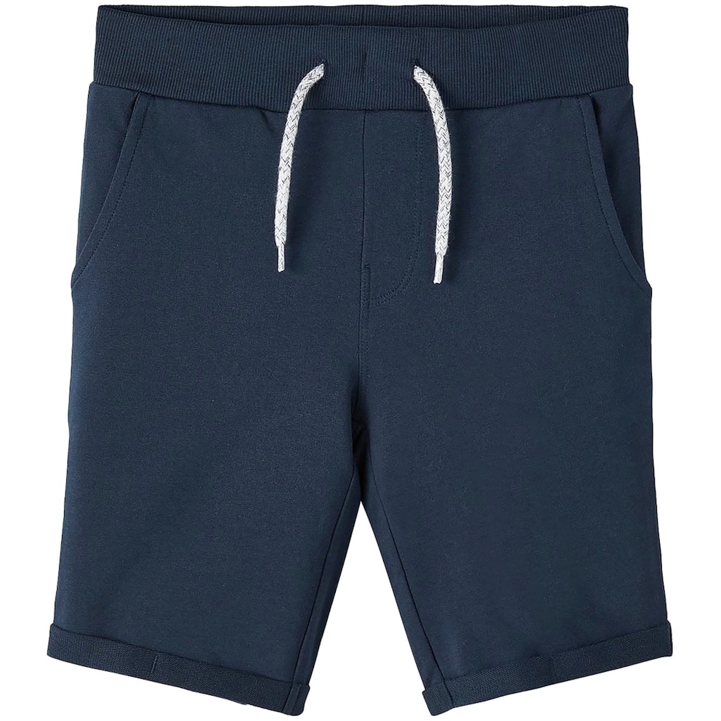 Name It Sweatshorts »NKMVERMO 2P LONG SWE SHORTS UNB F NOOS«, (Packung, 2 tlg.)