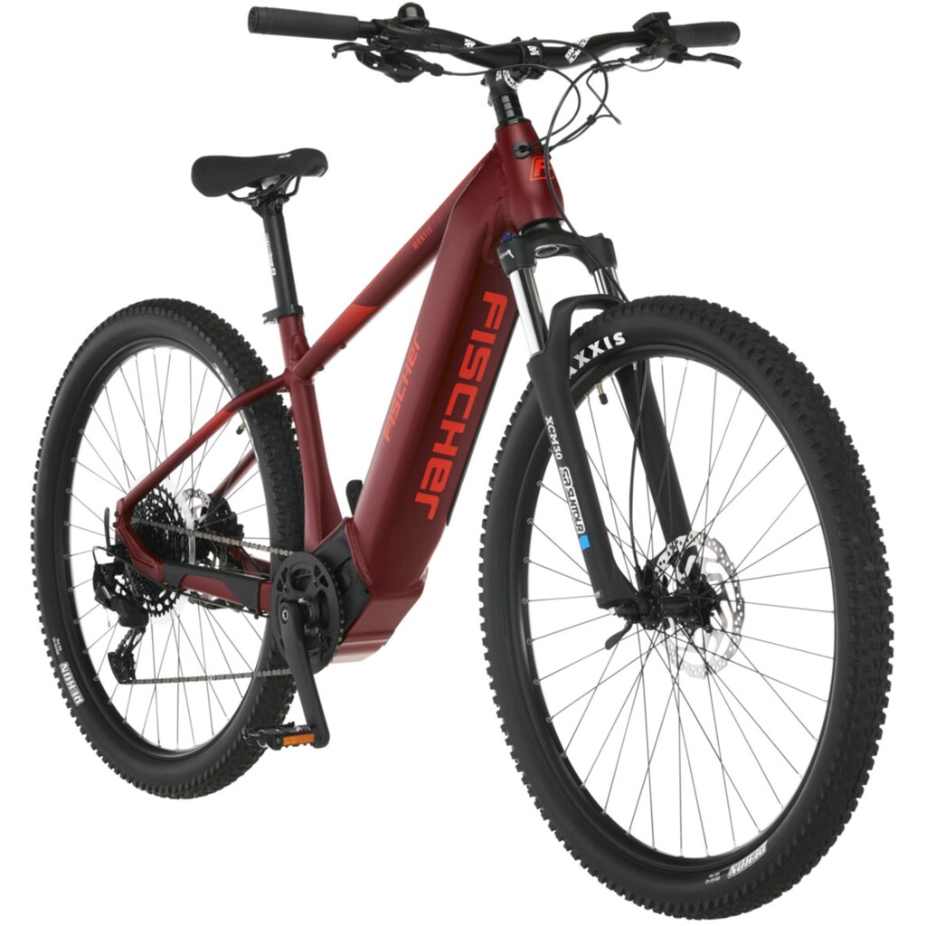 FISCHER Fahrrad E-Bike »MONTIS 7.0I 630«, 12 Gang, SRAM, SX 11-50, Mittelmotor 250 W, (Schloss)