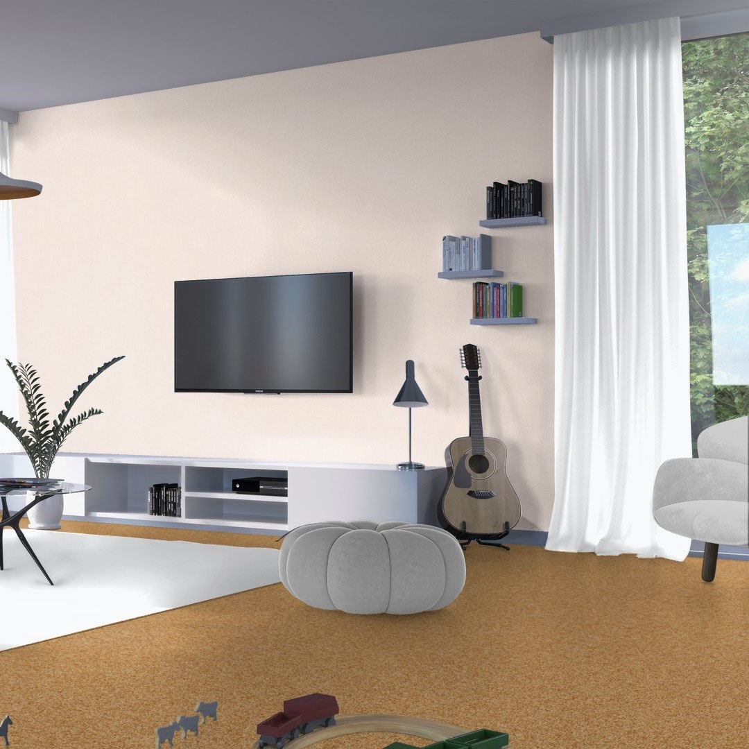Vorwerk Teppichboden »Passion 1005 (Luco), Schlinge - meliert, Made in Germany«, rechteckig, 6 mm Höhe, Wohnzimmer, Schlafzimmer, Kinderzimmer, Breite 400/500 cm