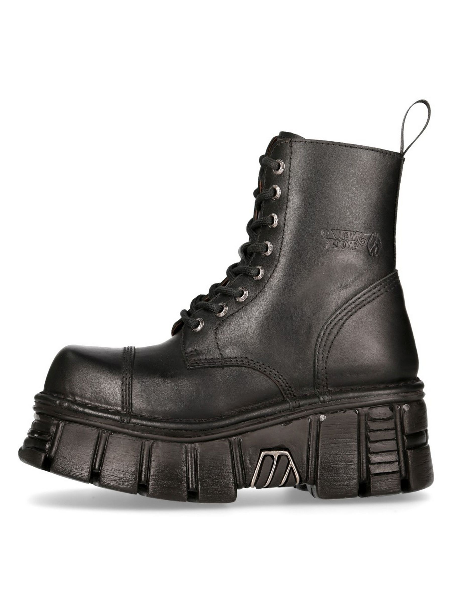 NEW ROCK Plateaustiefelette "Plateau Ankle Boots M-NEWMILI083-S39" Handgefertigt, Made in Spain