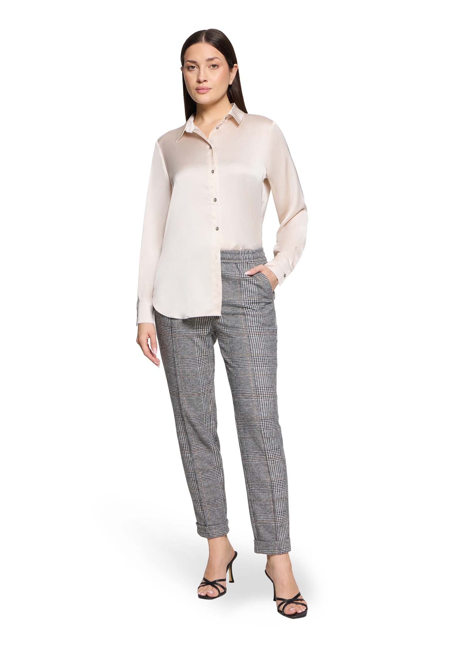 Betty&Co Hemdbluse »Damen Hemdbluse langarm«