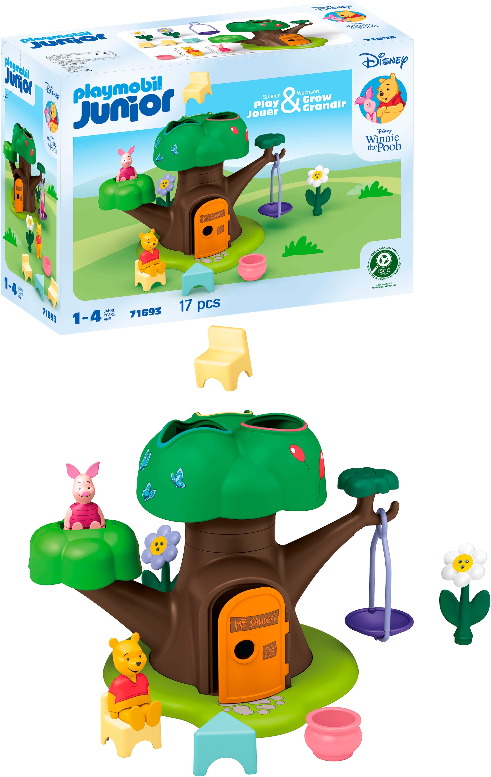 Playmobil® Konstruktions-Spielset »Winnies & Ferkels Baumhaus (71693), JUNIOR & Disney« Made in Europe