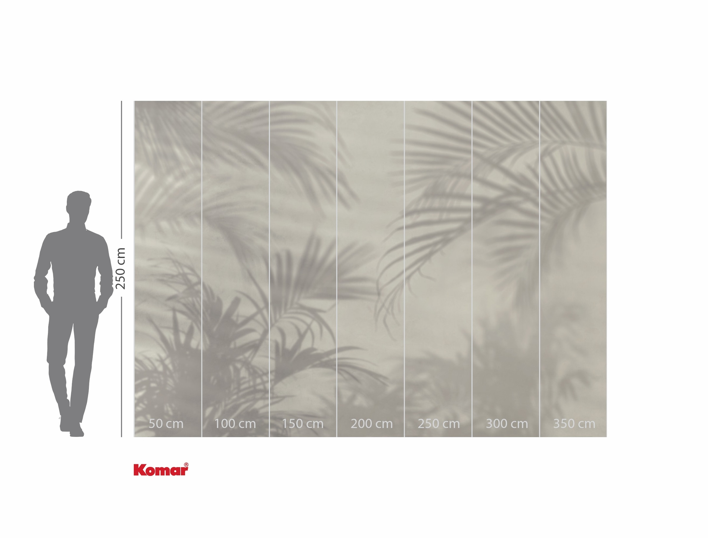 Komar Fototapete »Vlies Fototapete - Lumière - Größe 350 x 205 cm« Motiv | bedruckt glatt