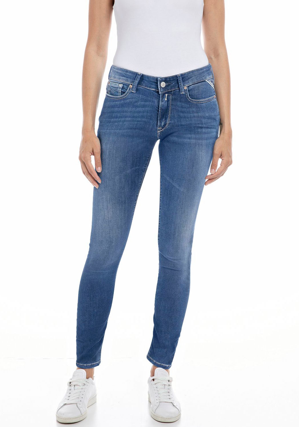 Replay 5-Pocket-Jeans "NEW LUZ", in Ankle-Länge