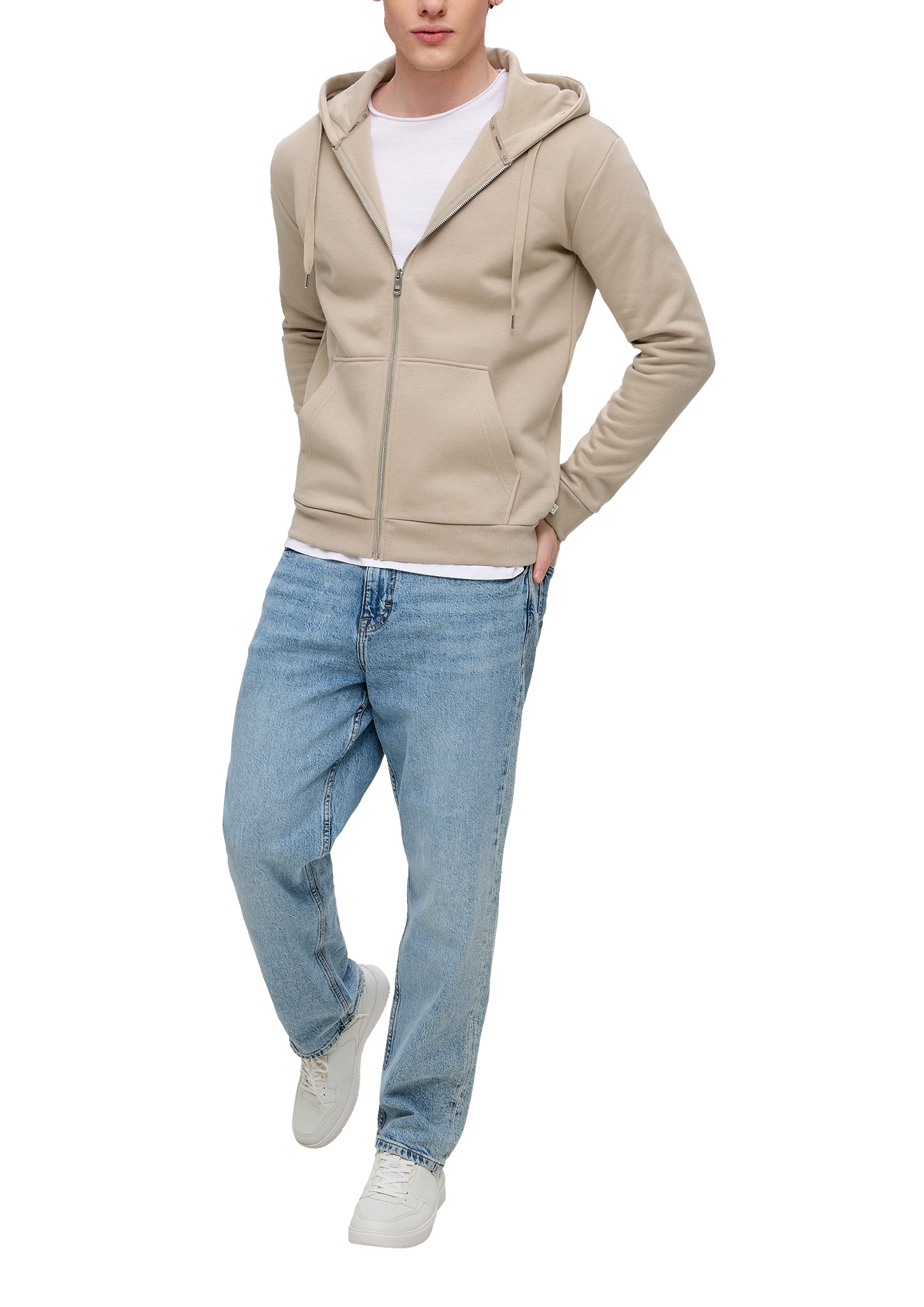 QS Kapuzensweatshirt, mit Kapuze