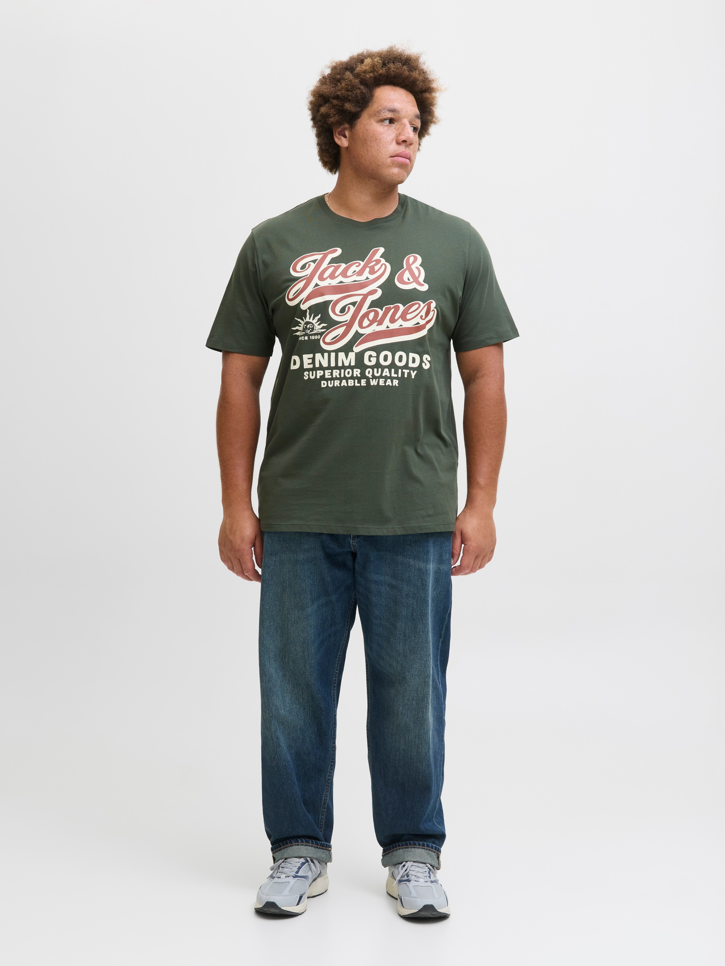 Jack & Jones PlusSize Loose-fit-Jeans »JJICHRIS JJORIGNIAL MF 912 NOOS PLS«