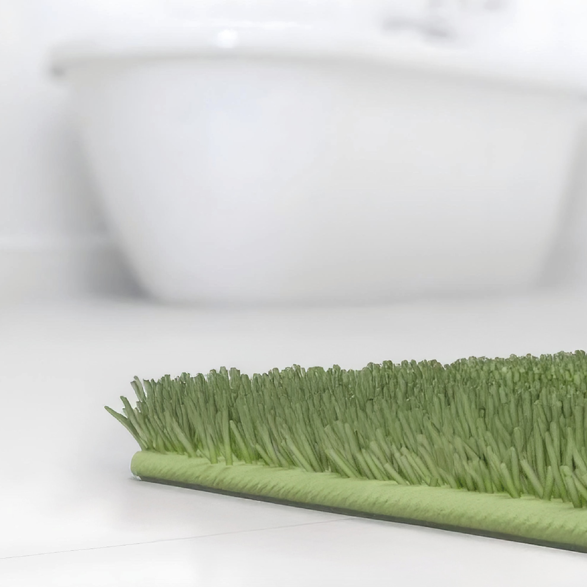 Grund Badematte »Lusia«, rutschhemmend beschichtet, fußbodenheizungsgeeignet, Florales Design mit sanftem Farbverlauf, 5 Jahre Garantie