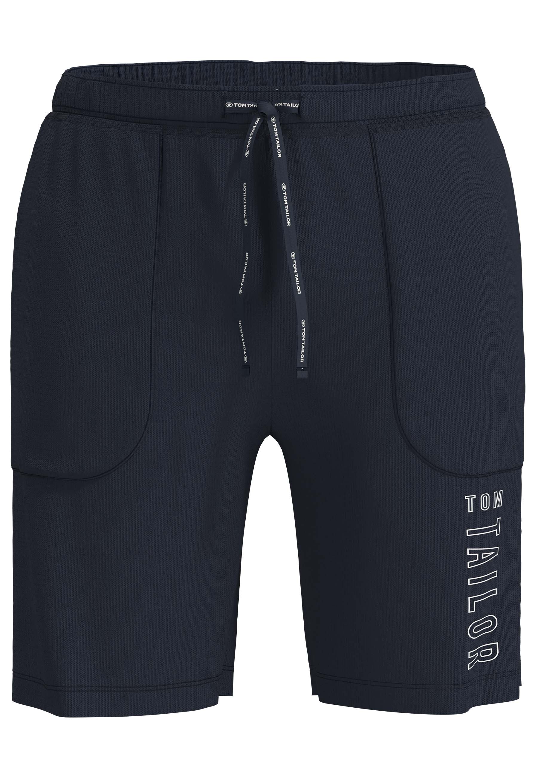 TOM TAILOR Bermudas  Single Jersey Material, lockerer Look