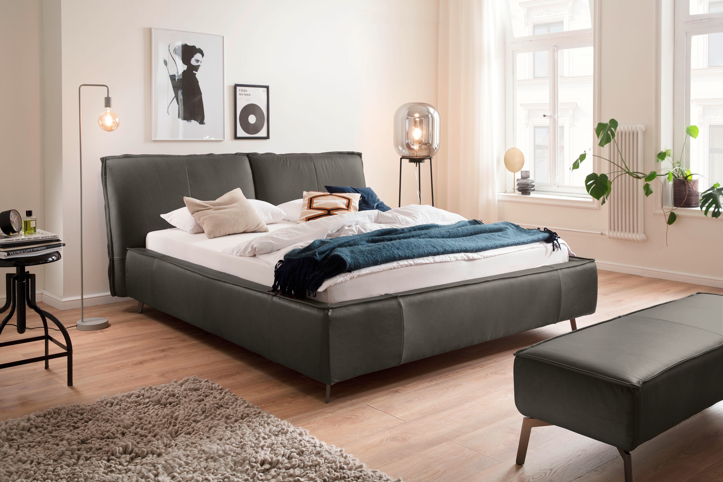 3C Candy Polsterbett »Tramonto«, mit Biese, Kopfteil, belastbar bis 260 kg, auch in... kaufen