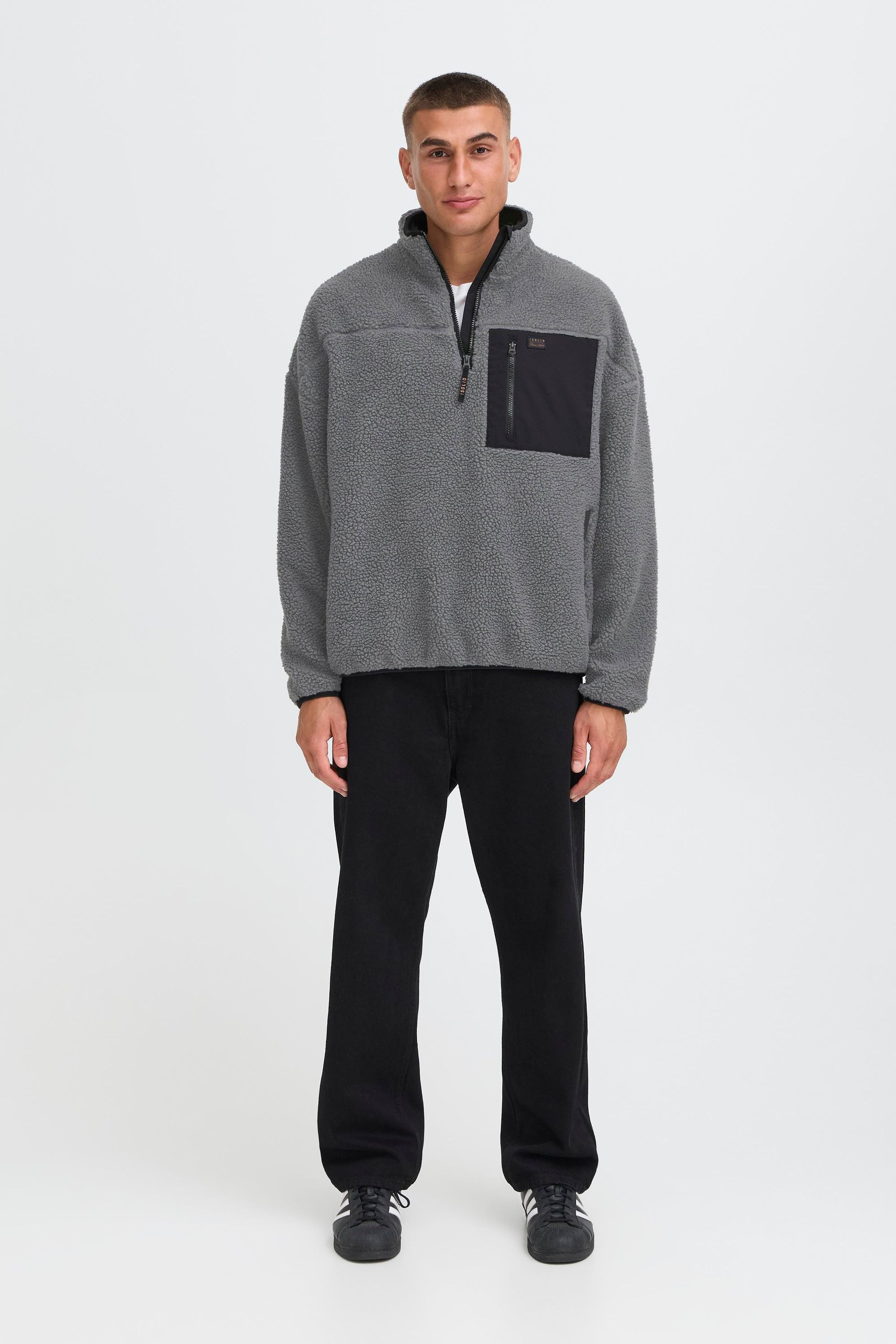 !Solid Troyer »Plüschjacke SDMcwain«