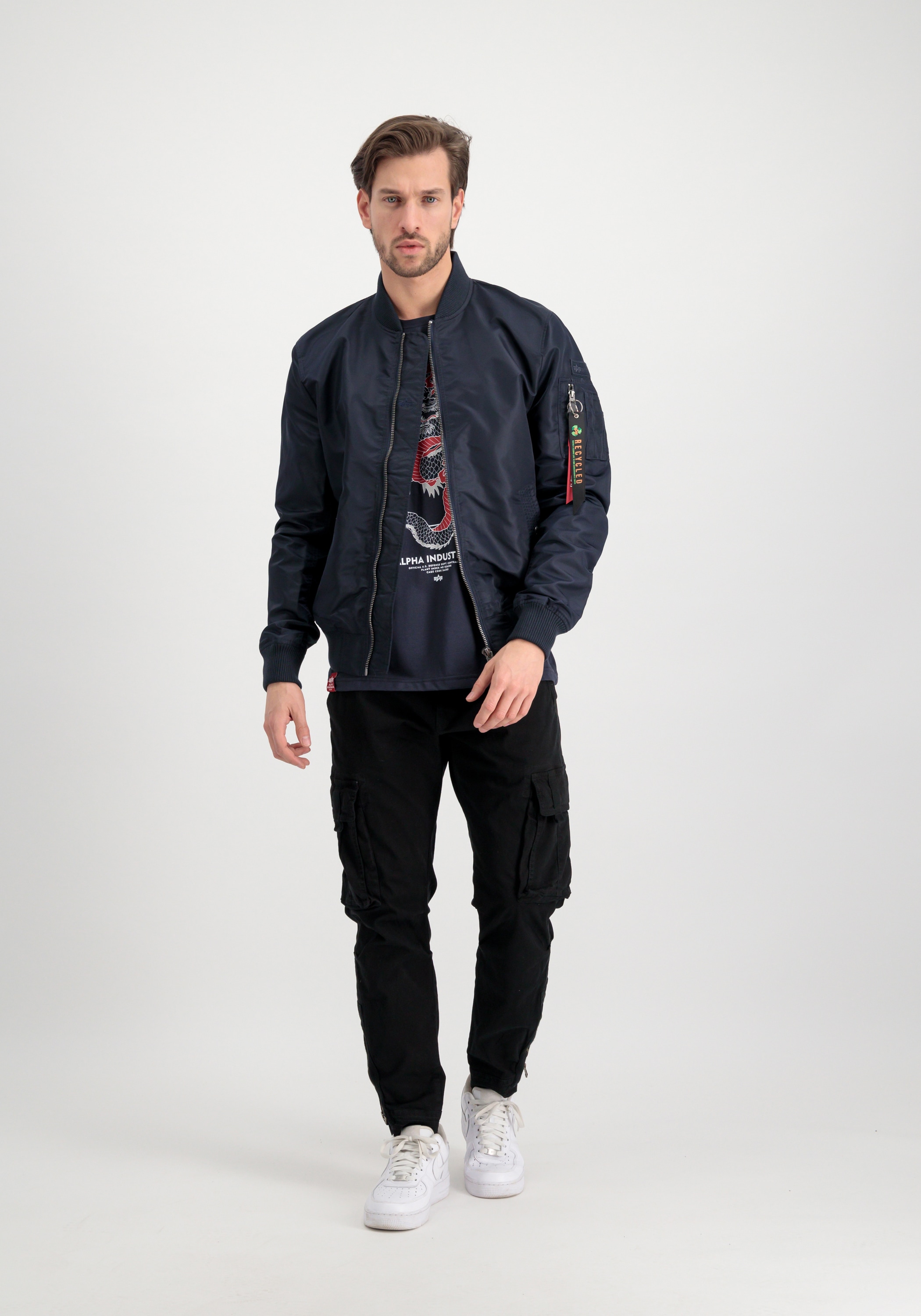 Alpha Industries Bomberjacke »Alpha Industries Men - Bomber Jackets MA-1 LW Project R«