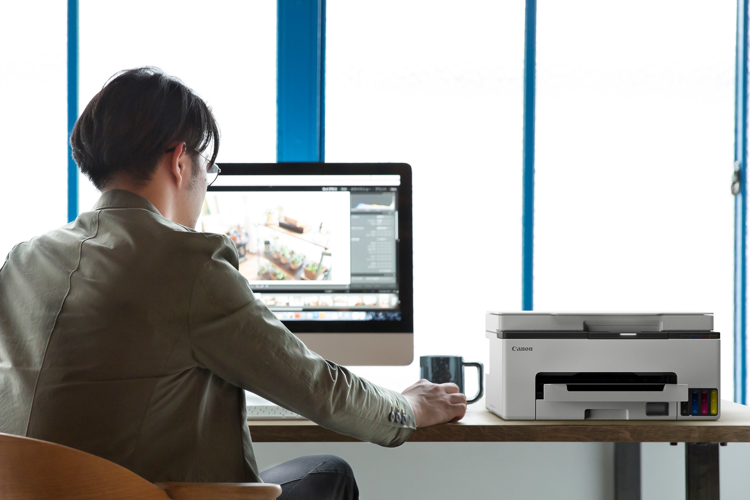 Canon Multifunktionsdrucker »MAXIFY GX1050« 3in1 Tintenstrahl-Multifunktionsgerät mit extrem niedrigen Druckkosten