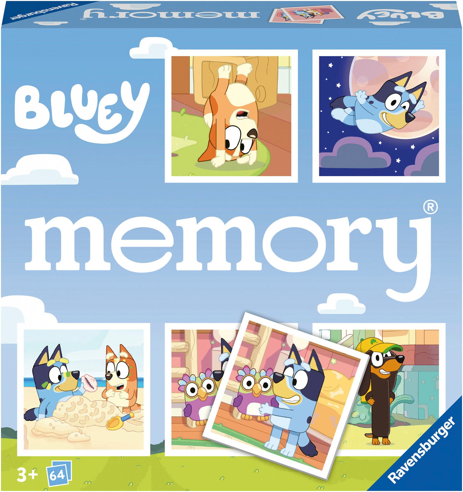 Spiel »memory® Bluey«, Made in Europe, FSC® - schützt Wald - weltweit