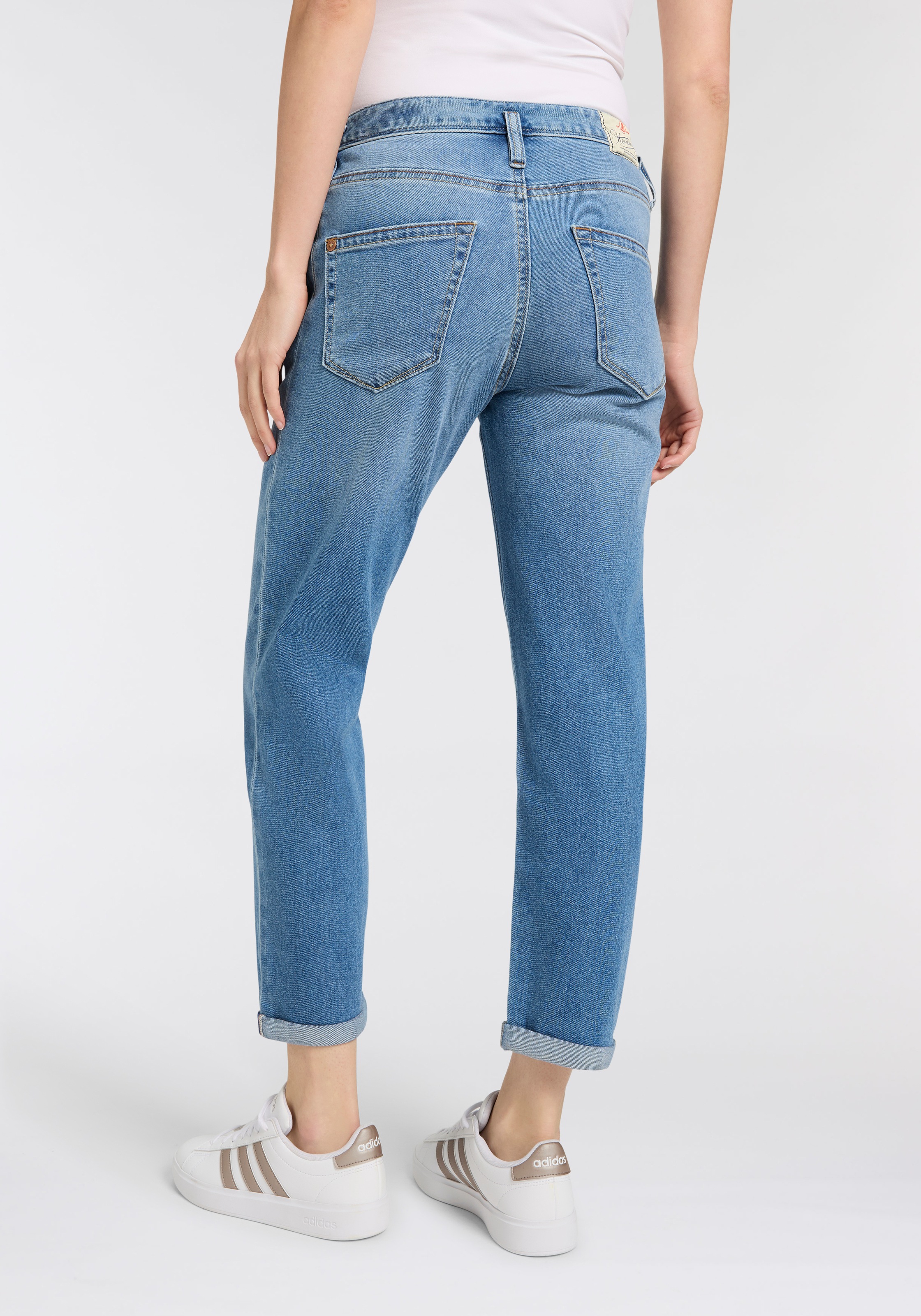 Herrlicher Boyfriend-Jeans "Shyra Tap Denim Comfort", mit Umschlagsaum günstig online kaufen