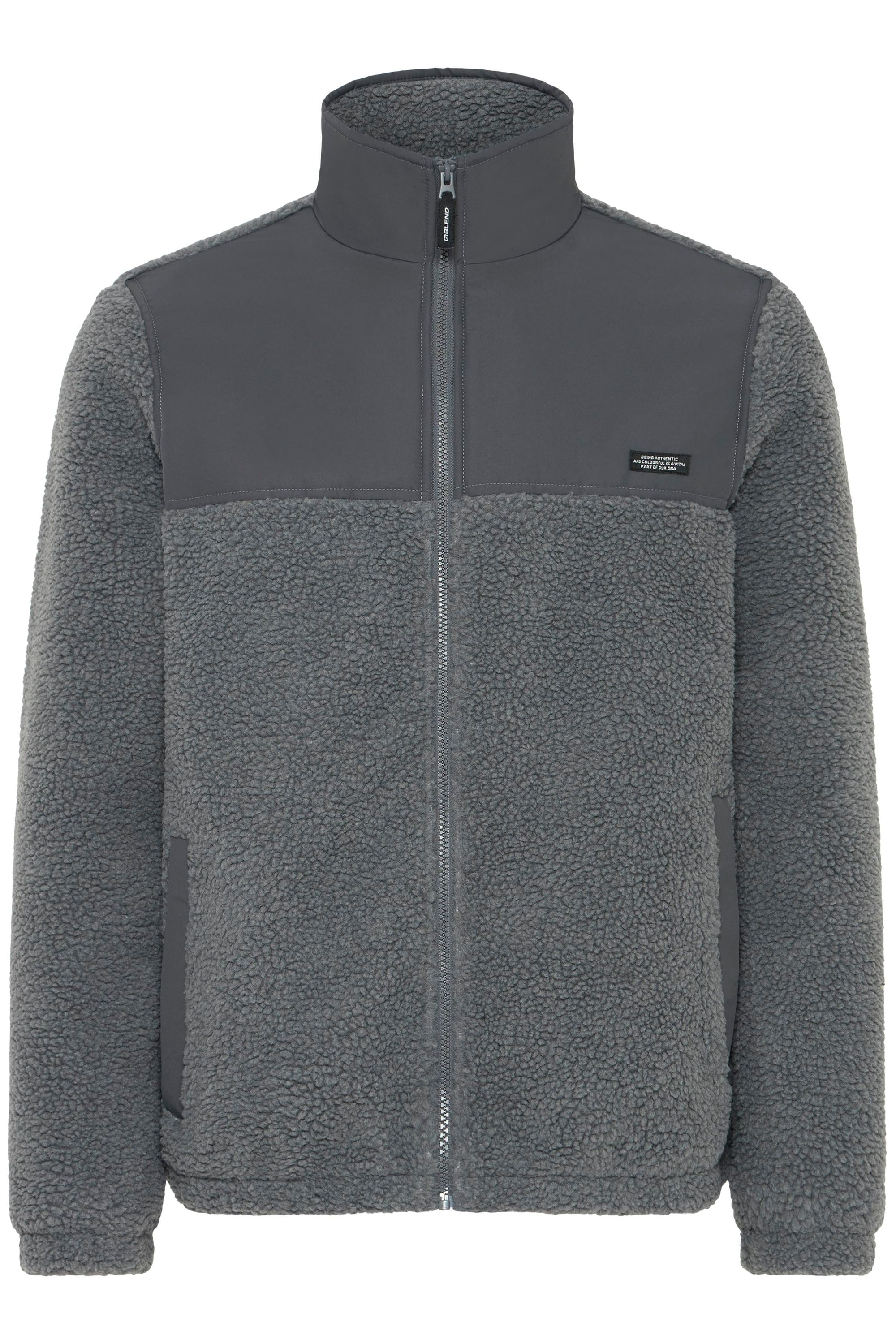 Blend Plüschjacke »BHMTort« ohne Kapuze Kuschelige Teddyjacke mit Taschen