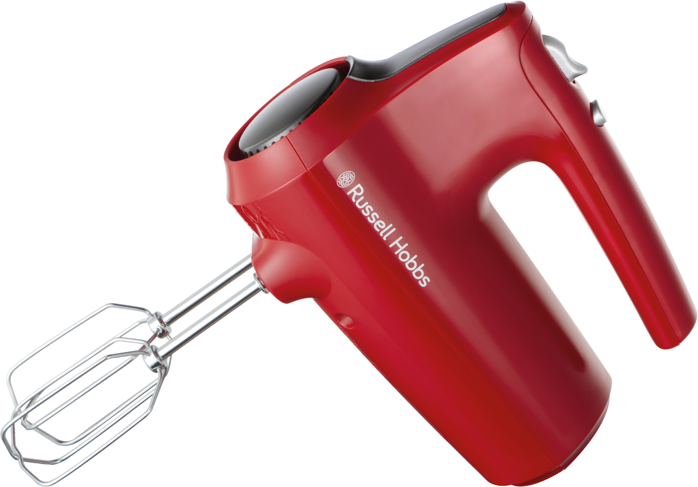 RUSSELL HOBBS Handmixer "Desire 27150-56, spülmaschinenfeste Aufsätze: Knethaken & Quirle", 185 W, rot